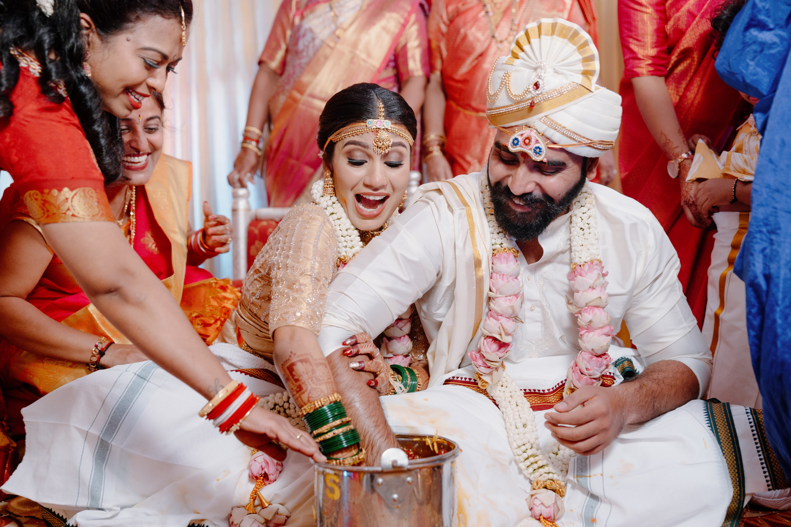 Ajay and Anusha. Joel Fernandes — Candid wedding photographer