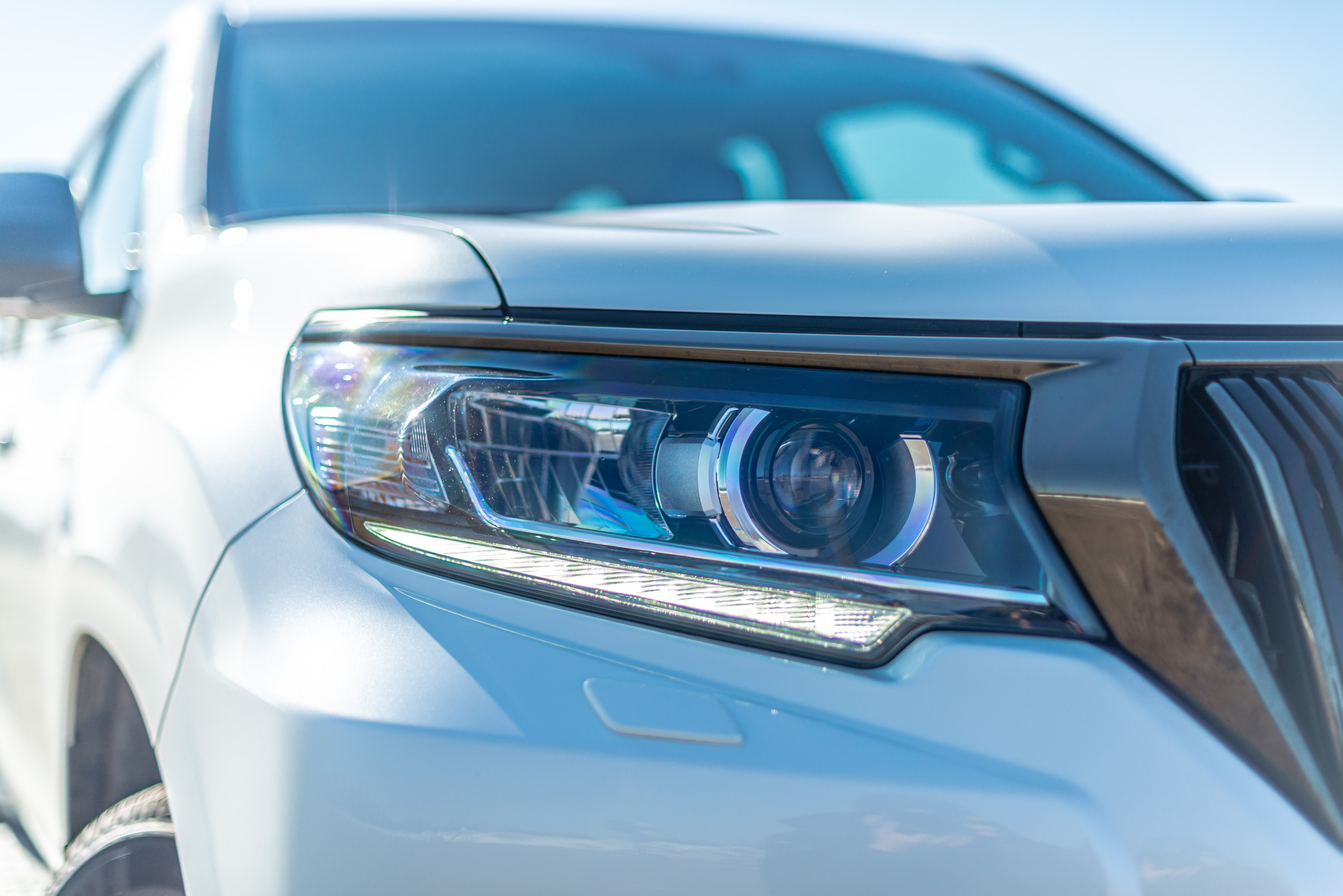 Автомобильная фотосъемка Toyota Prado 2022. ФОТОГРАФ МЕКСИКА КИНТАНА-РОО