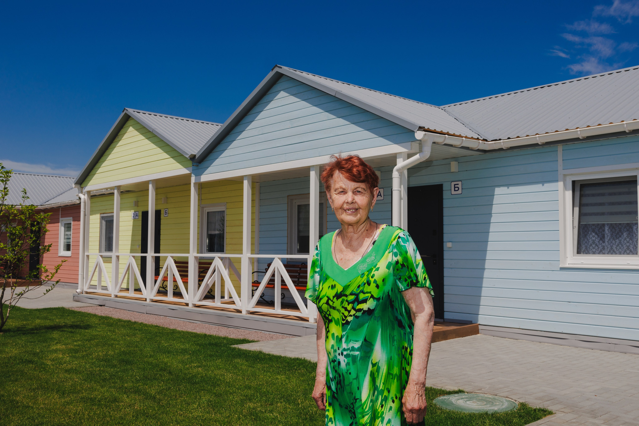 Lidiia Medvedieva. Senior Chudo Village