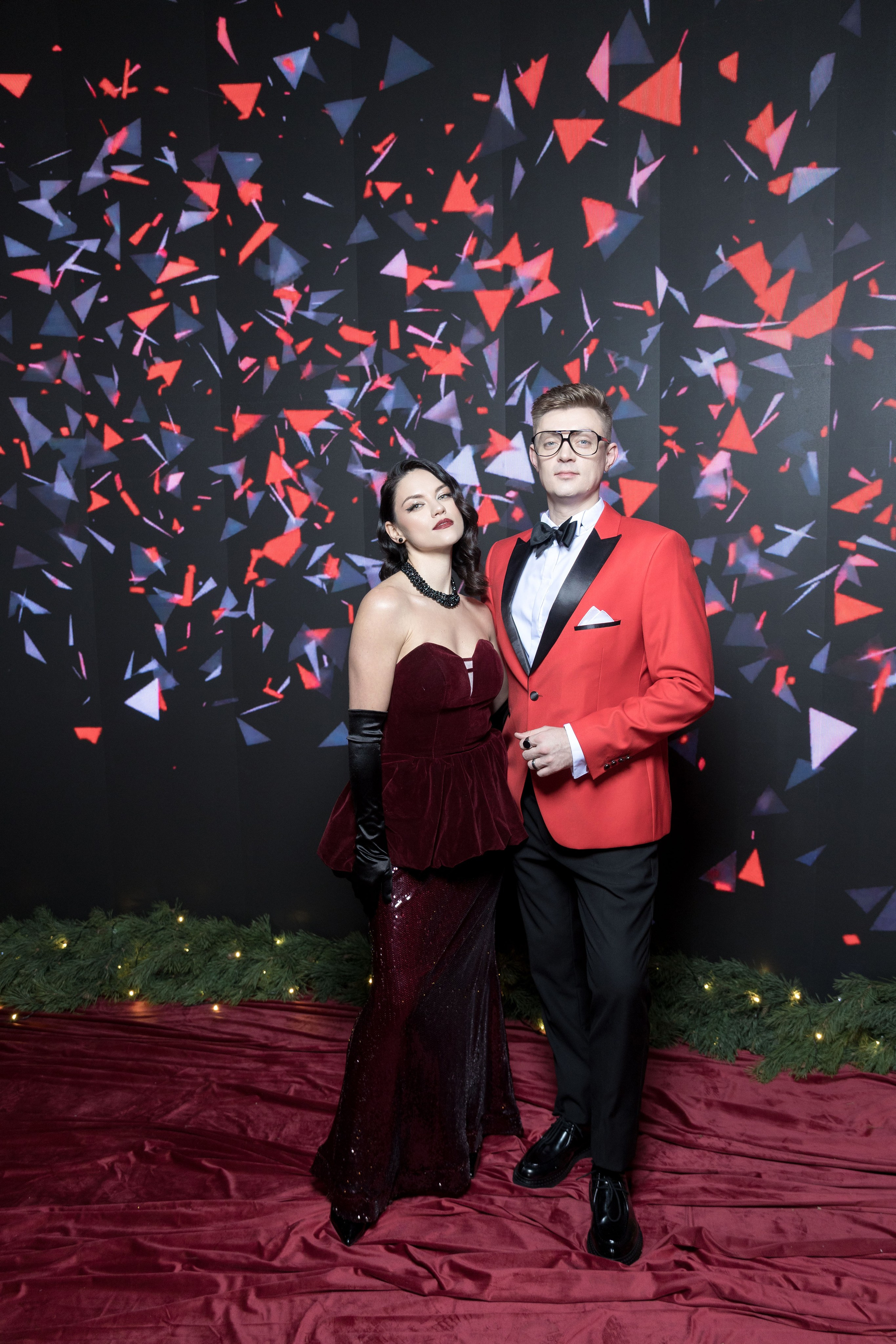 Новогодний корпоратив SINTEC Group. Ведущая Москва Лена Чайка