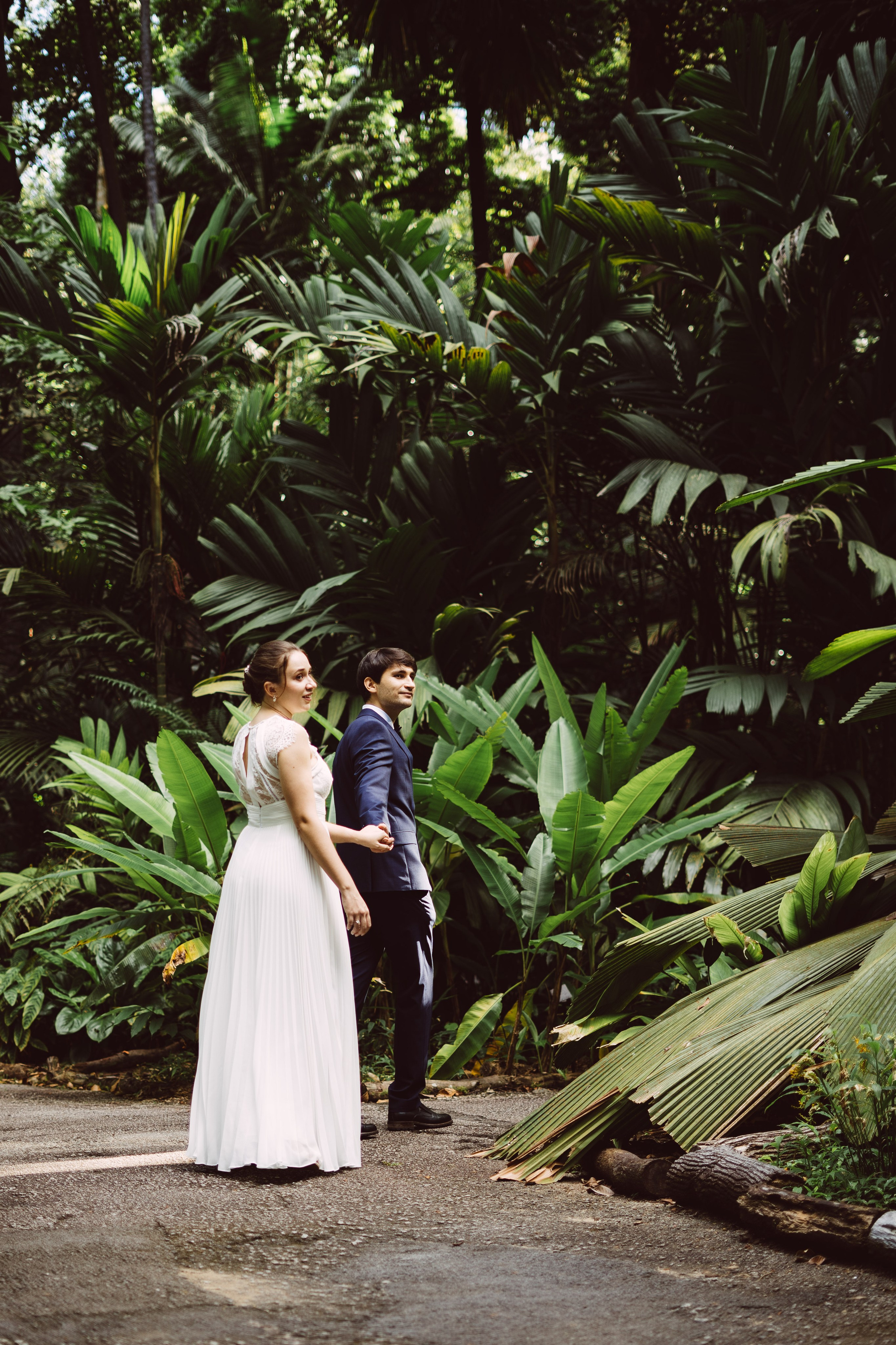 Love story. Dasha in Singapore