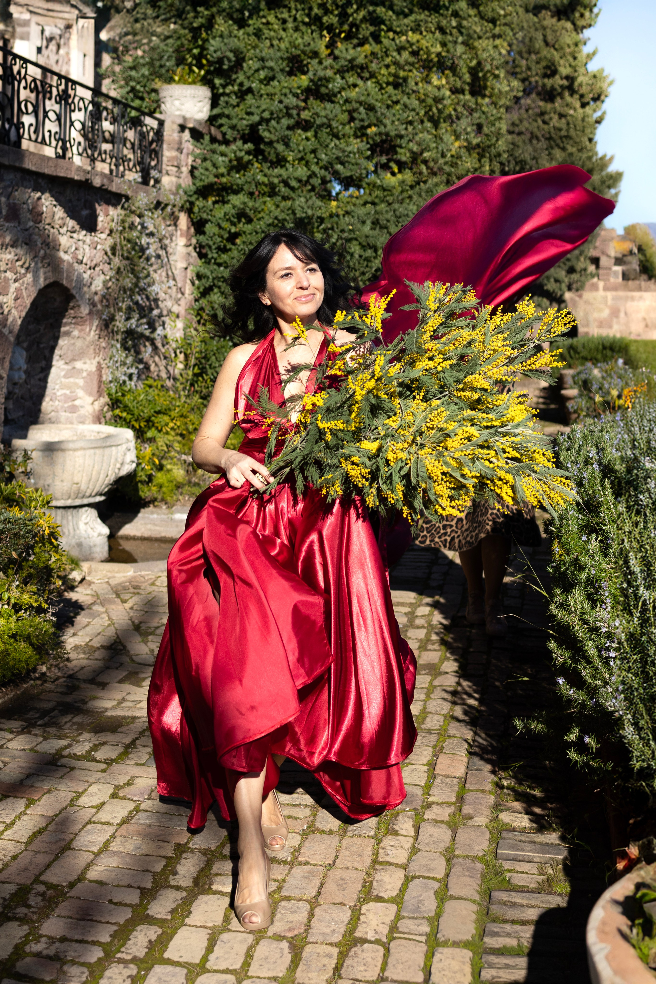 Long dresses shooting. Photographer in Munich