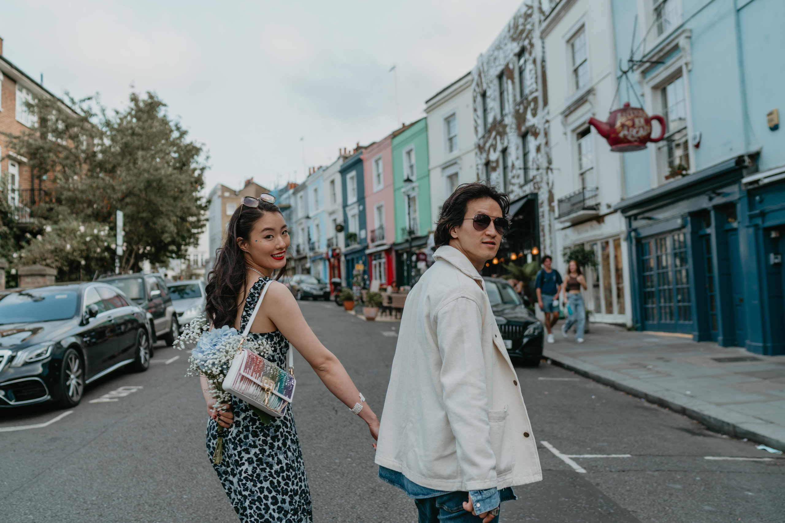 Engagement session in Notting Hill. London portrait and family photographer