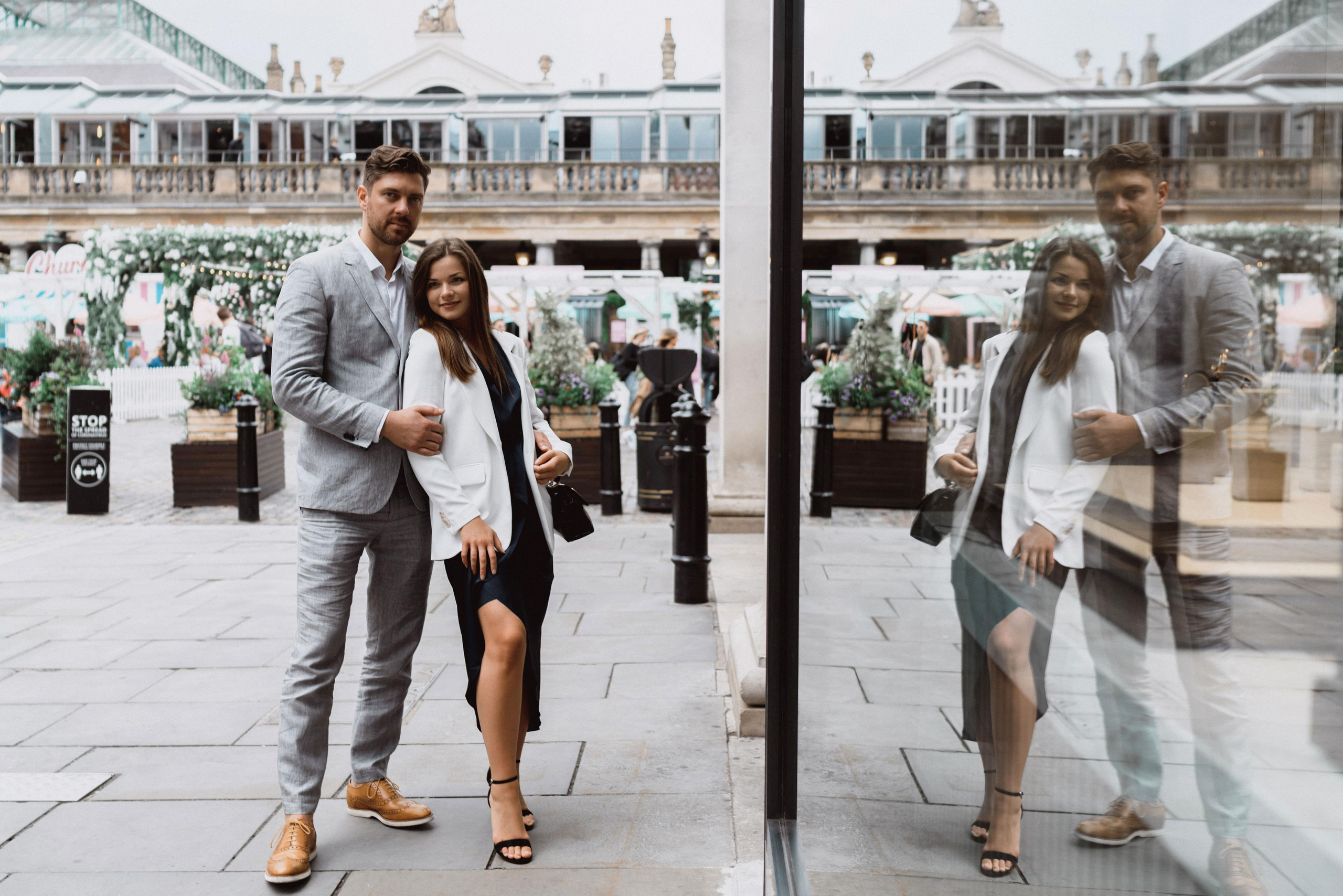 Engagement session at Covent Garden. London portrait and family photographer