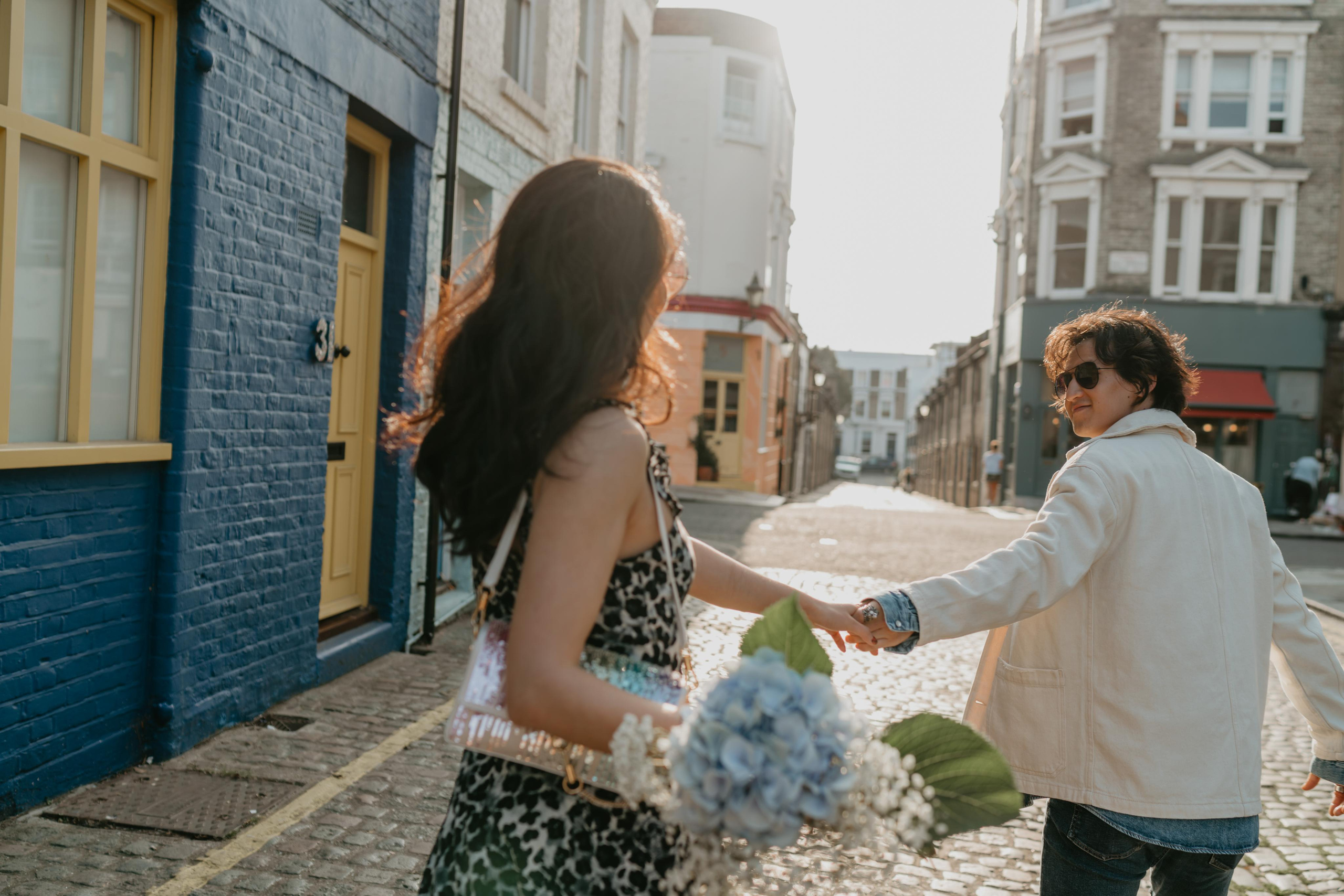 Engagement session in Notting Hill. London portrait and family photographer
