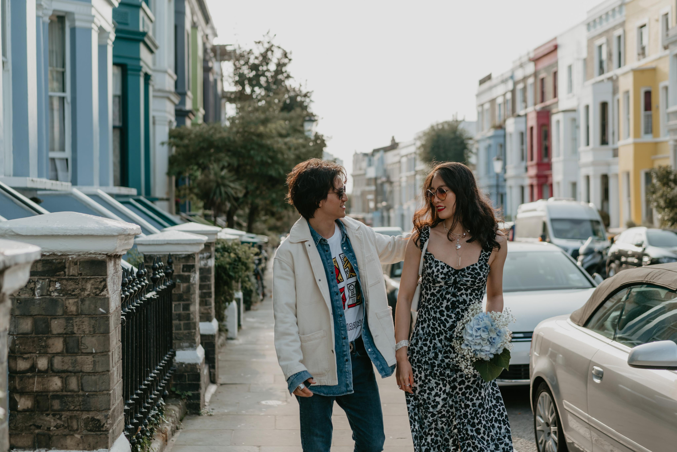 Engagement session in Notting Hill. London portrait and family photographer