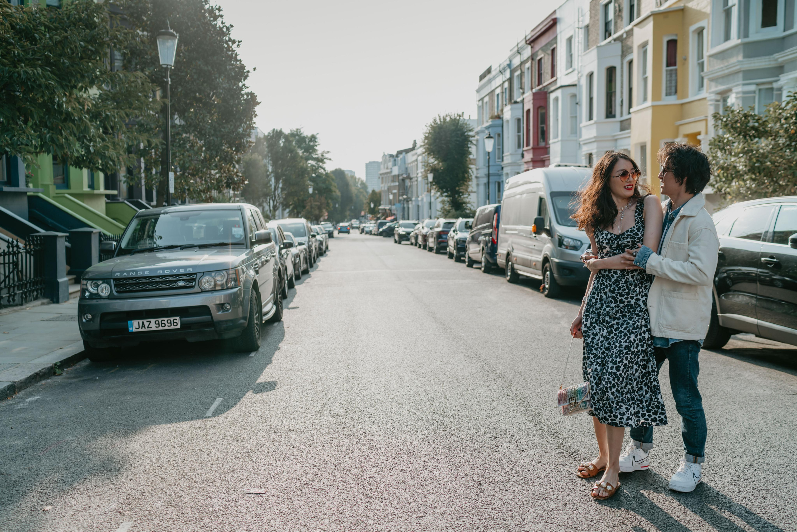 Engagement session in Notting Hill. London portrait and family photographer