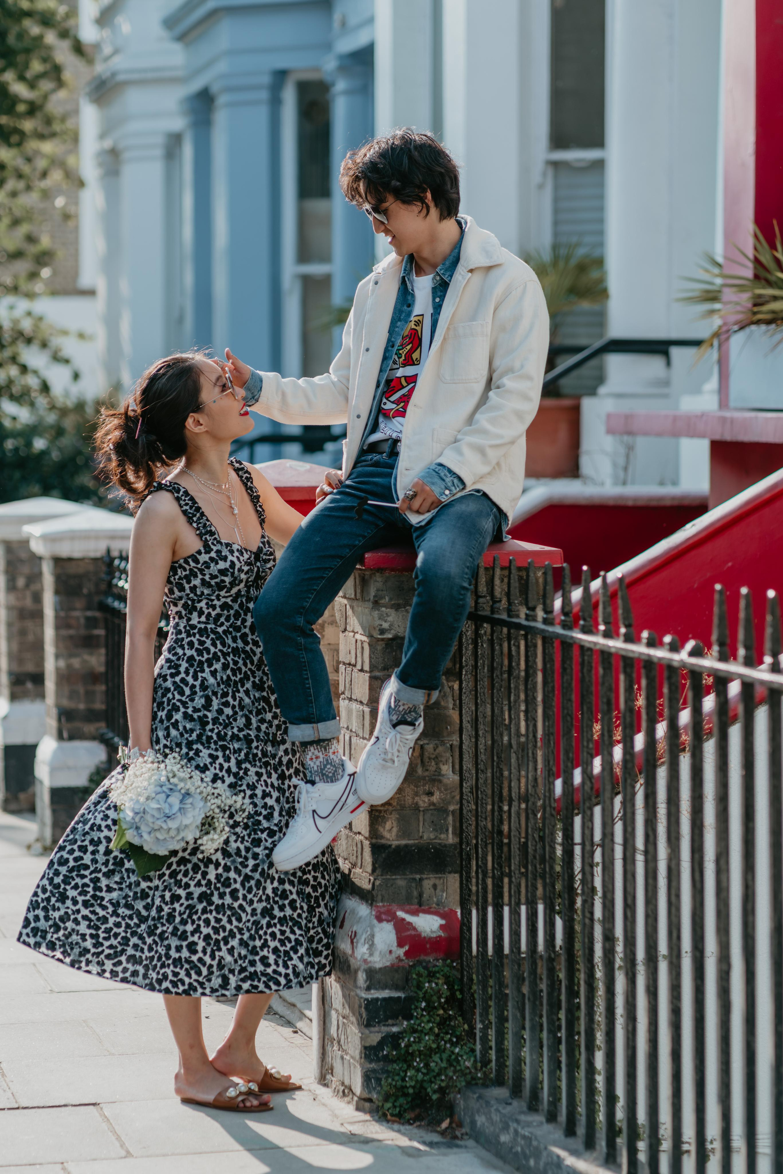 Engagement session in Notting Hill. London portrait and family photographer