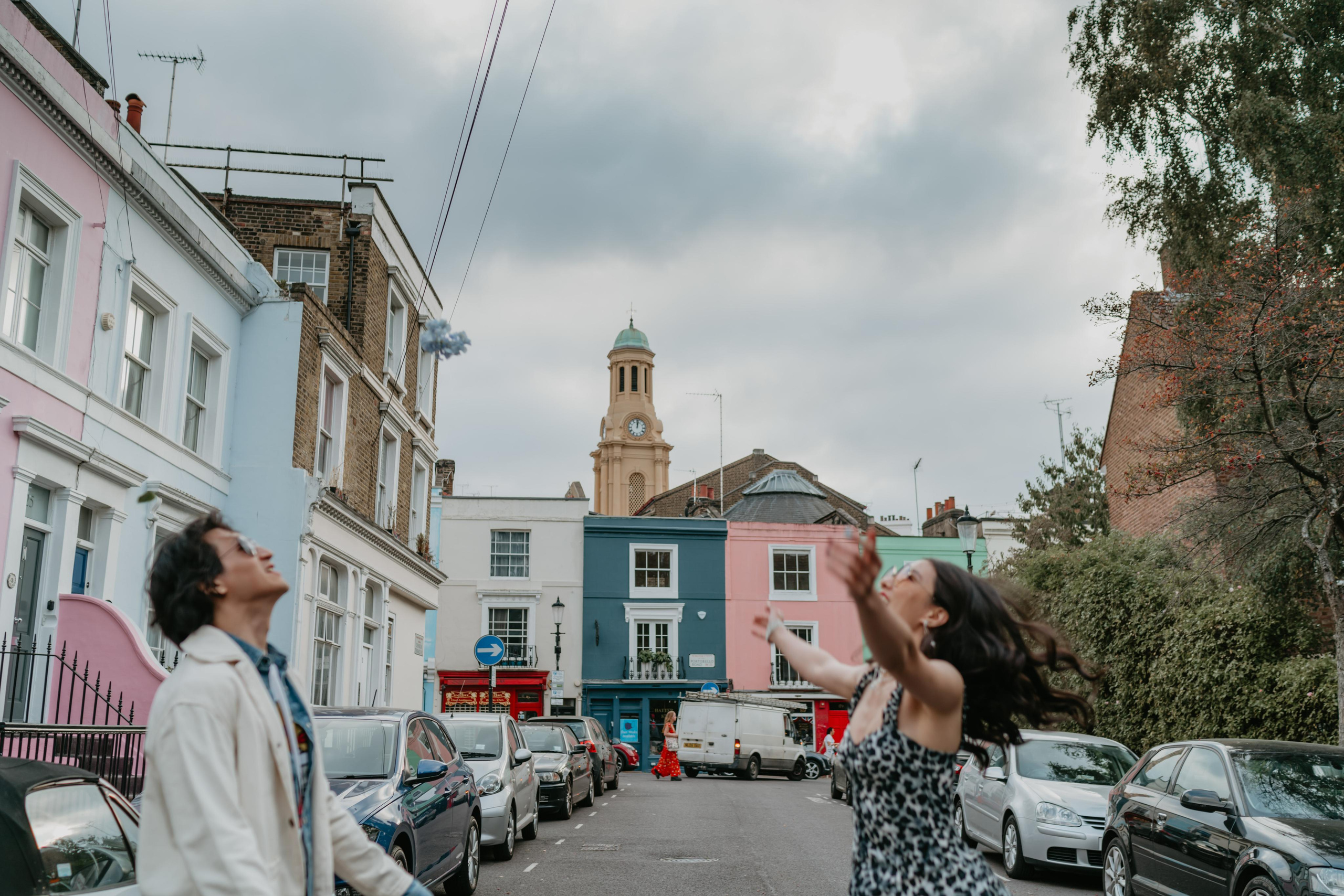 Engagement session in Notting Hill. London portrait and family photographer
