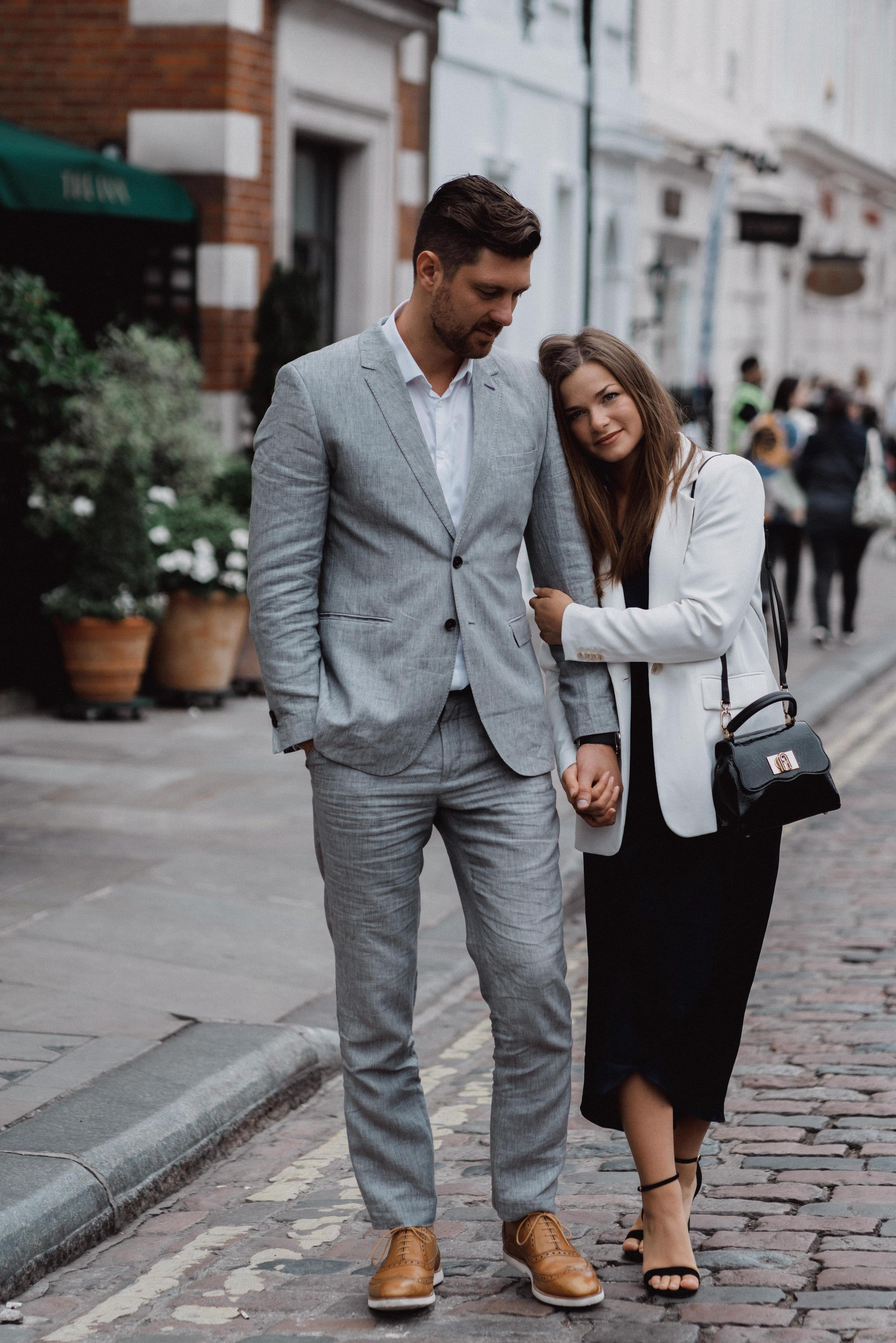Engagement session at Covent Garden. London portrait and family photographer