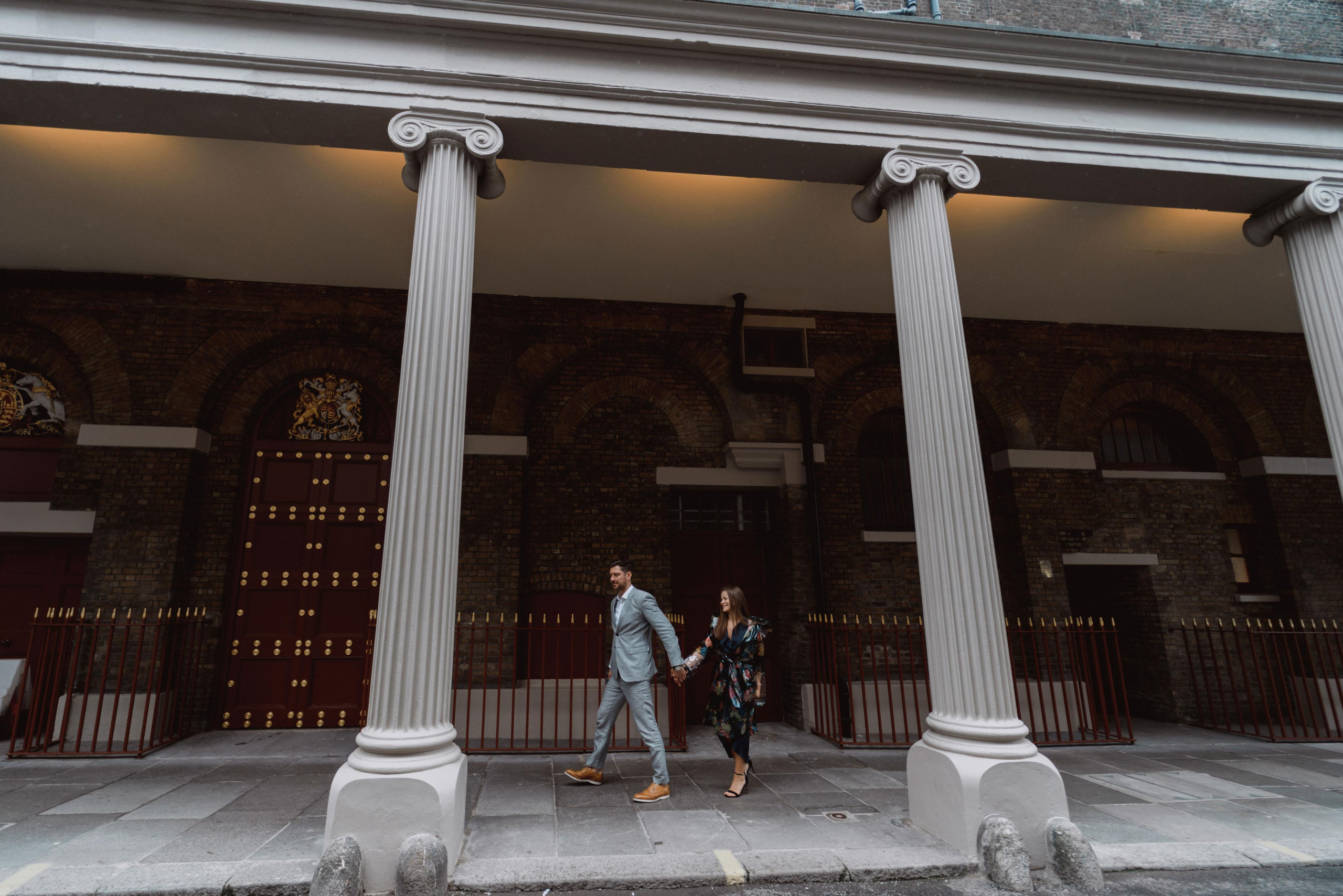 Engagement session at Covent Garden. London portrait and family photographer