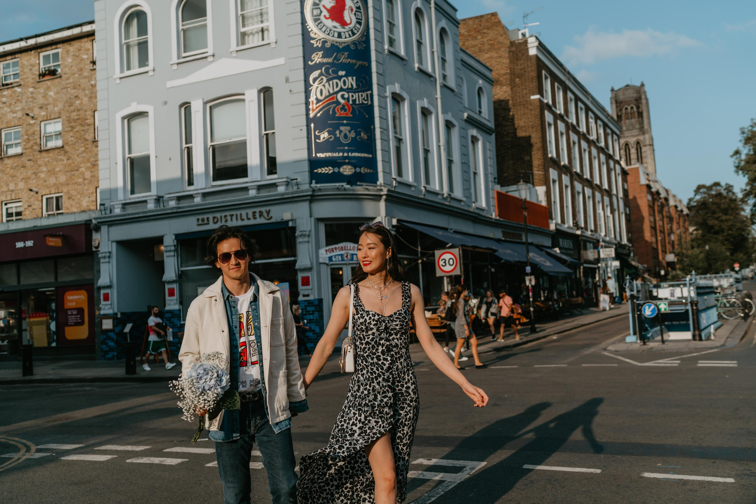 Engagement session in Notting Hill. London portrait and family photographer