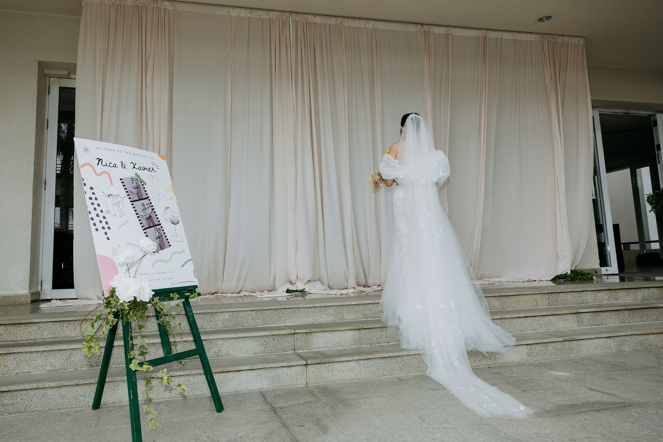 Church Wedding / Nica & Xavier. Nhiếp ảnh gia đám cưới hàng đầu tại Thành Phố Hồ Chí Minh