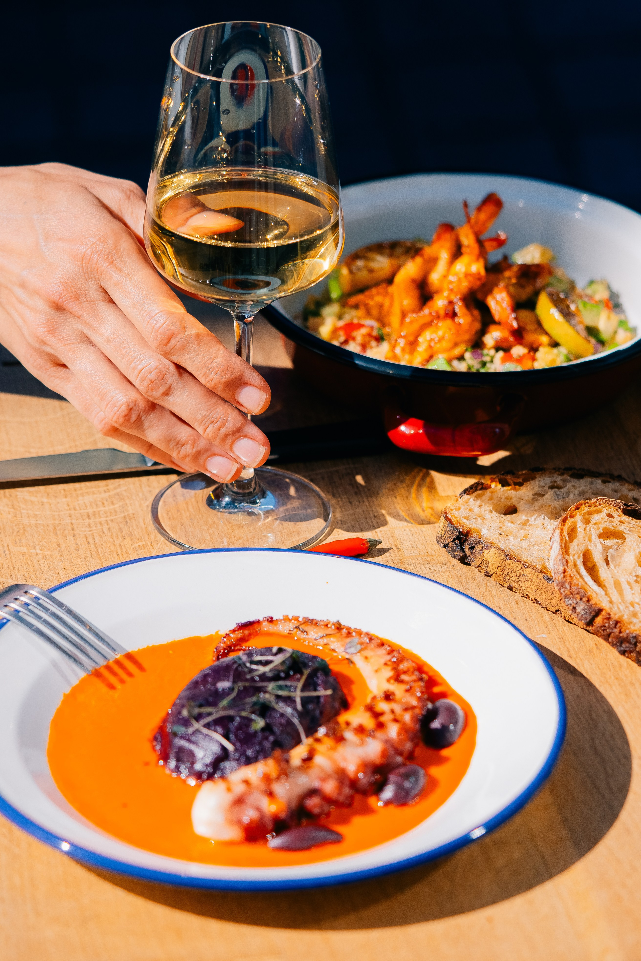 Menu de verão do bar Voyager 1. Maria Sher. Fotógrafa profissional do Porto, Portugal