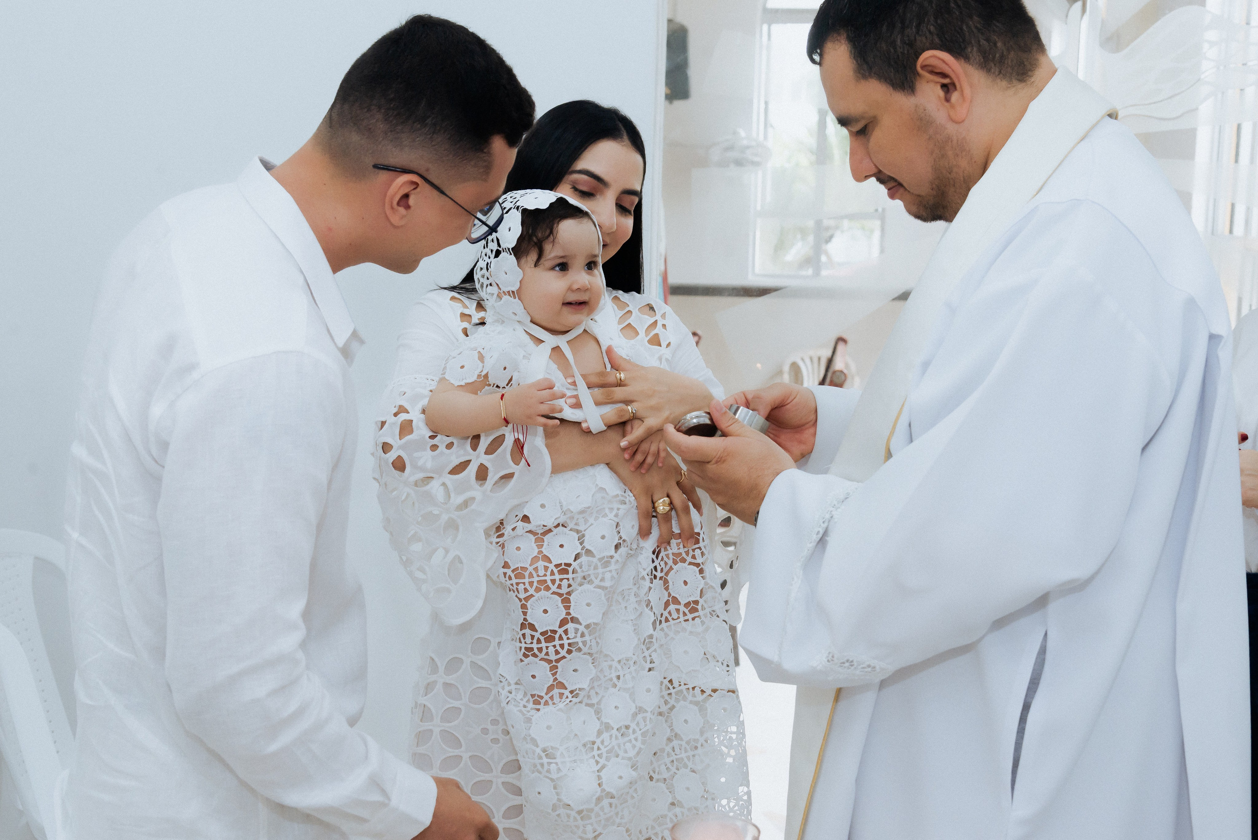 BAUTIZO CELESTE. Fotógrafo David Yance