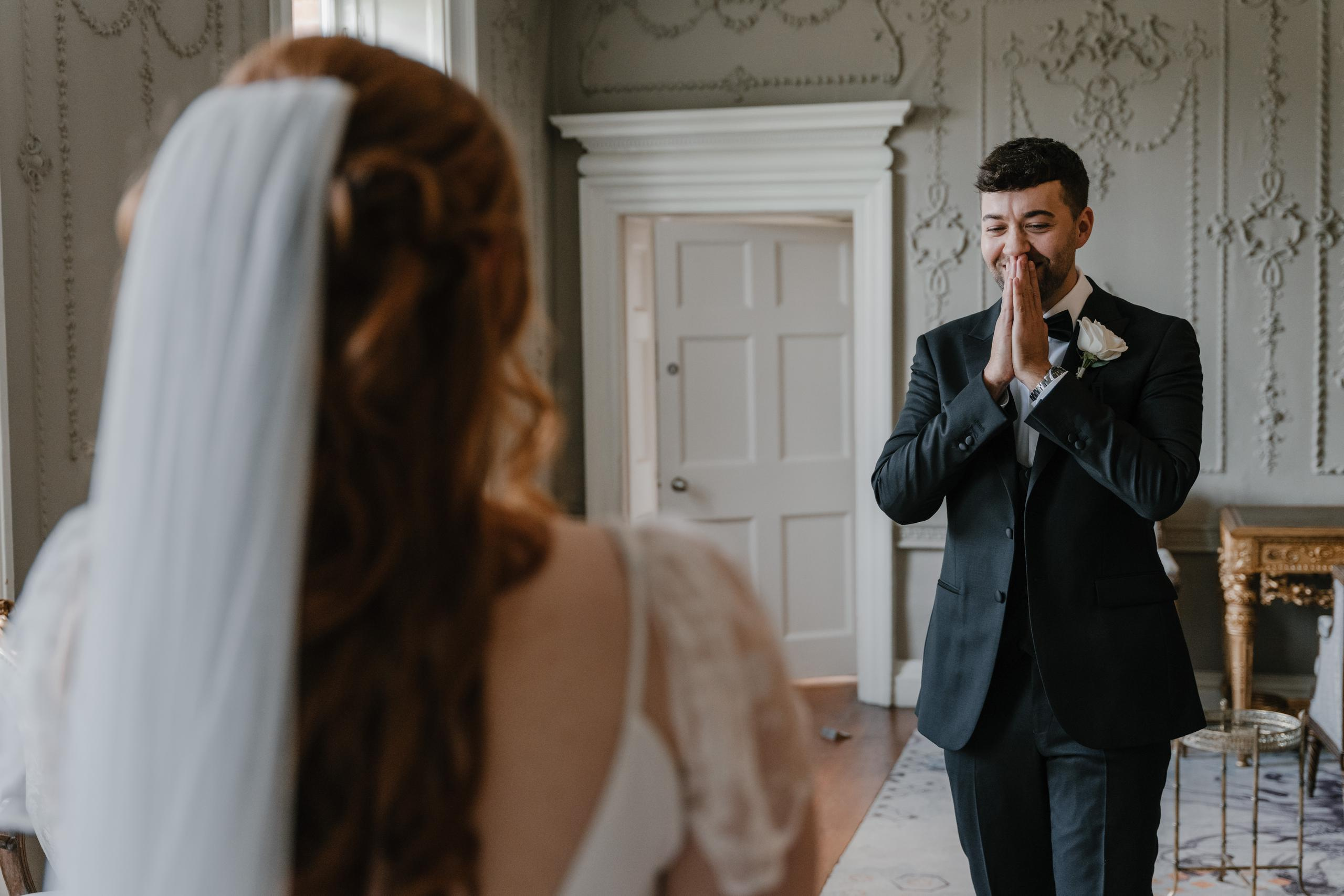 Stoke Place Hotel wedding day. London Wedding Photographer|Natasha Ferreira