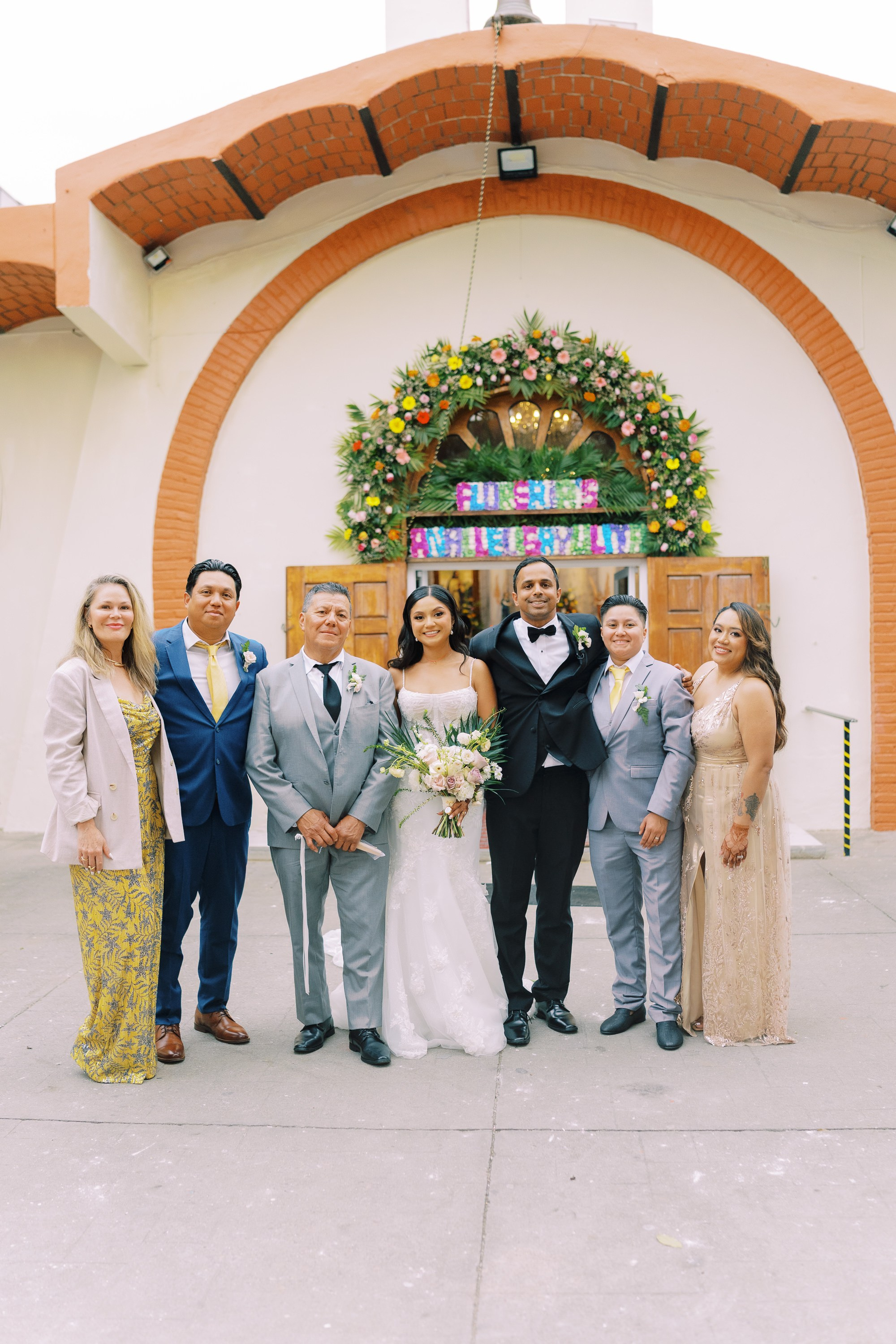 Jannet & Shan wedding in Sayulita church. Sayulita Wedding Photographer, Puerto Vallarta, Cabo