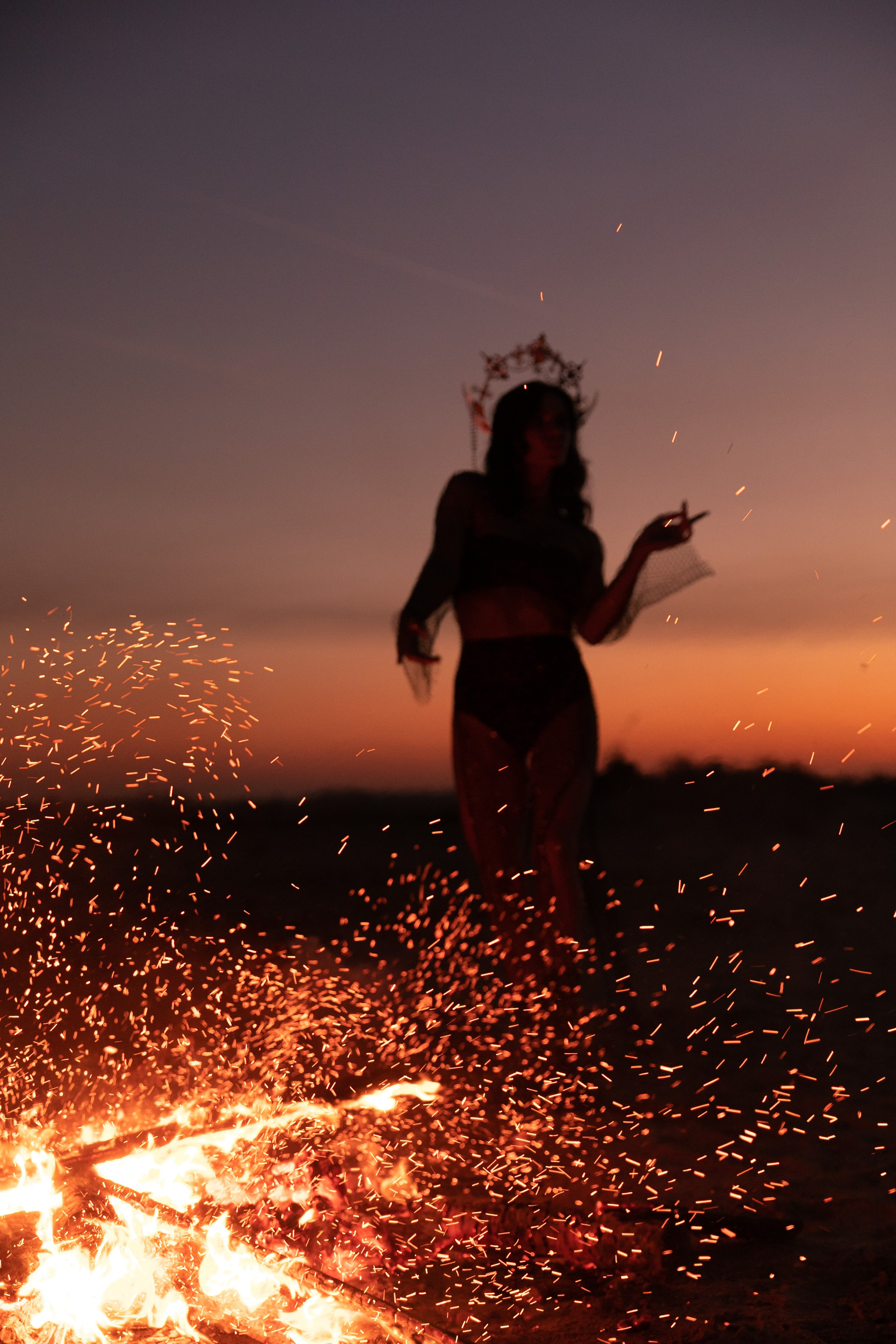 Огненная. Фотограф Вероника Яцына в Ташкенте