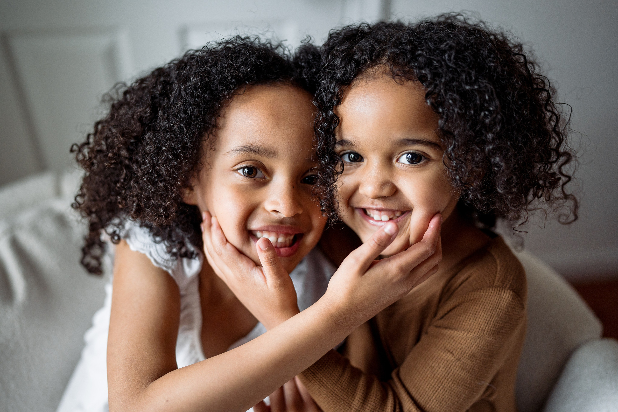 Stephanie, Lamar and kids at home. Wedding and family photographer and videographer PA, NJ, NY, DE, MD