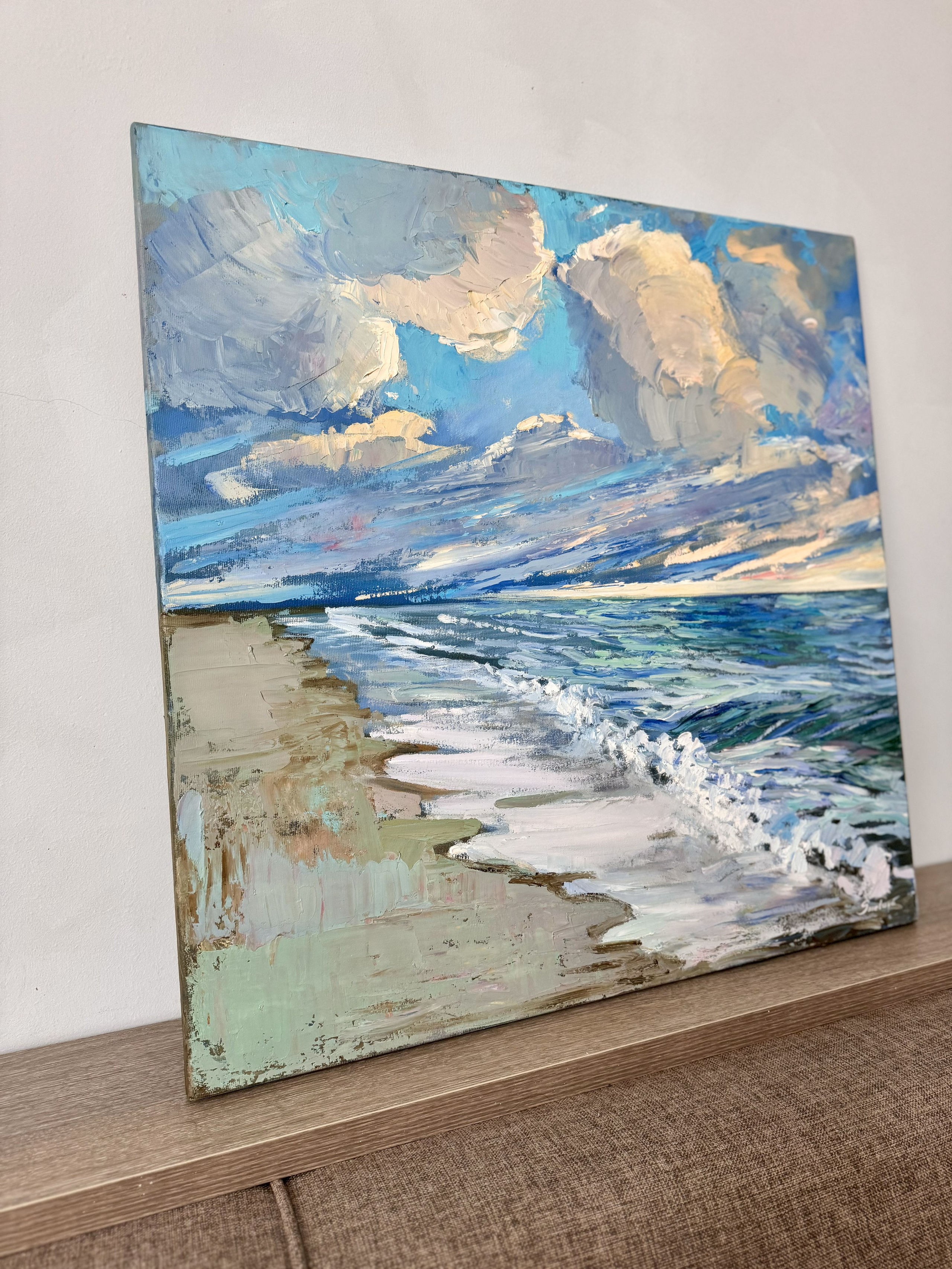 «Sea coast N.2». Художник живописец Савелова Ольга