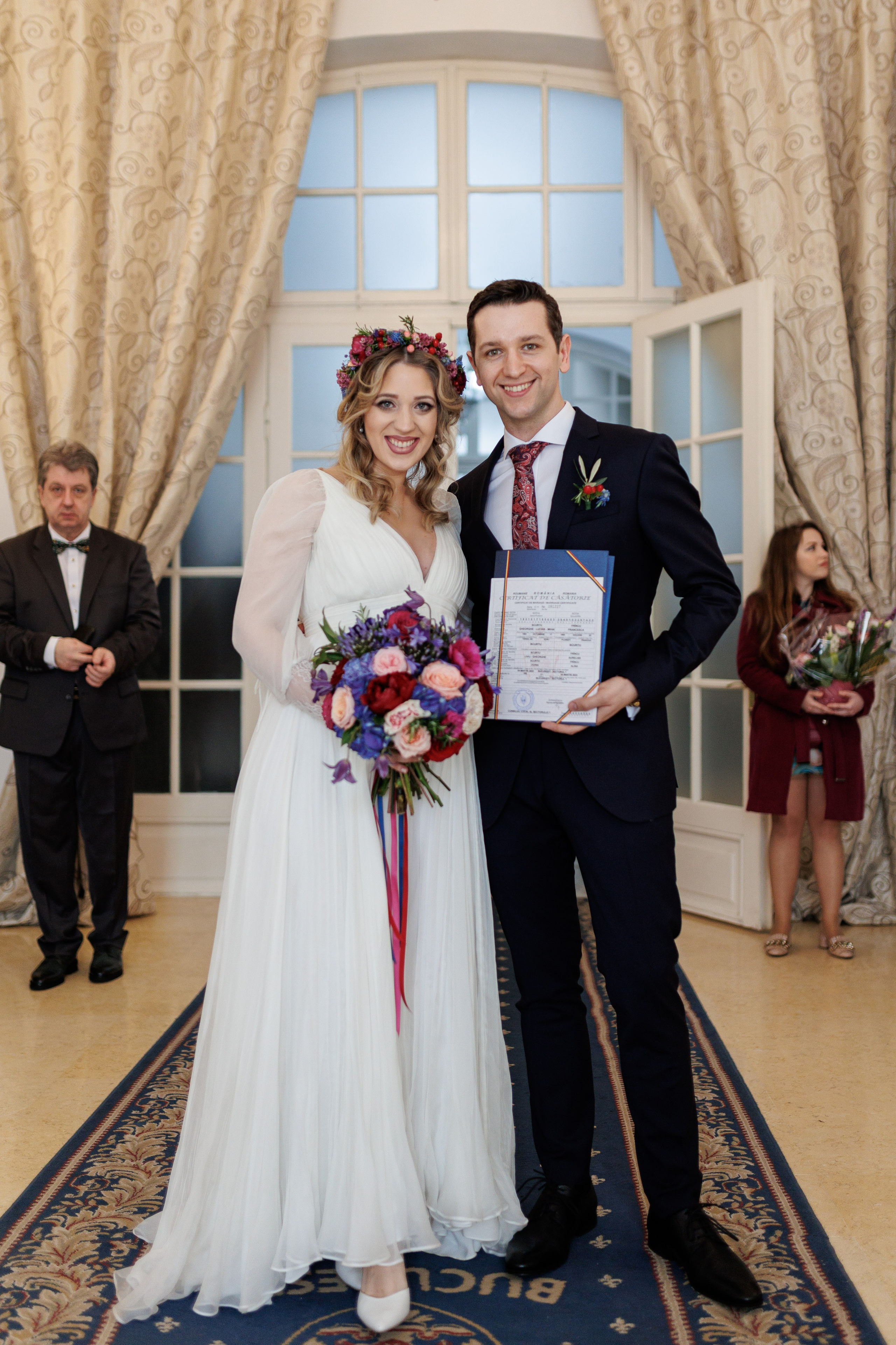 Cununie civila Francesca si Lucian. Fotograf nunta Bucuresti - Manu Ivanciu