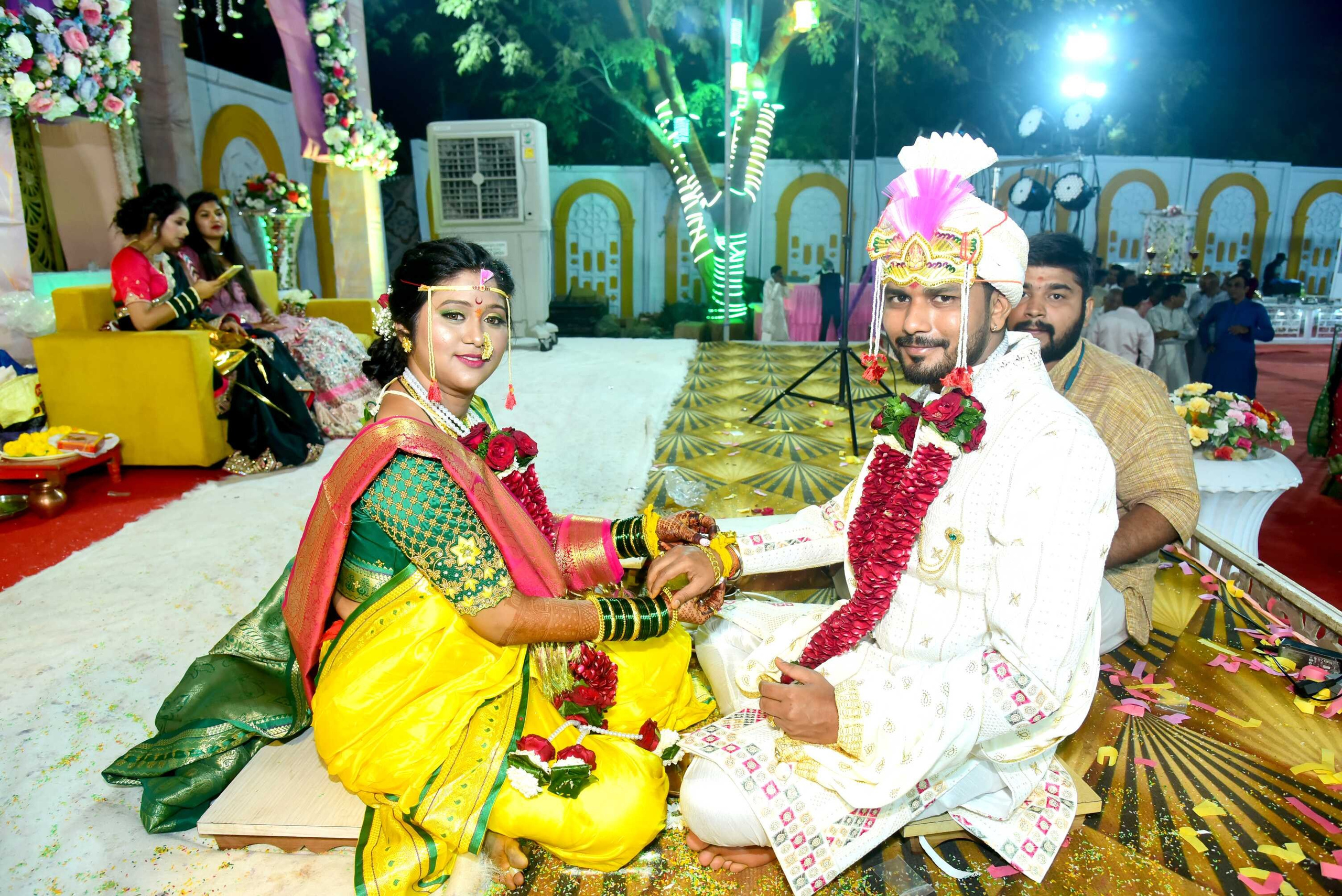 Divya weds Siddhesh. “Ajay Digital Photo Studio — Capturing Timeless Wedding Moments”