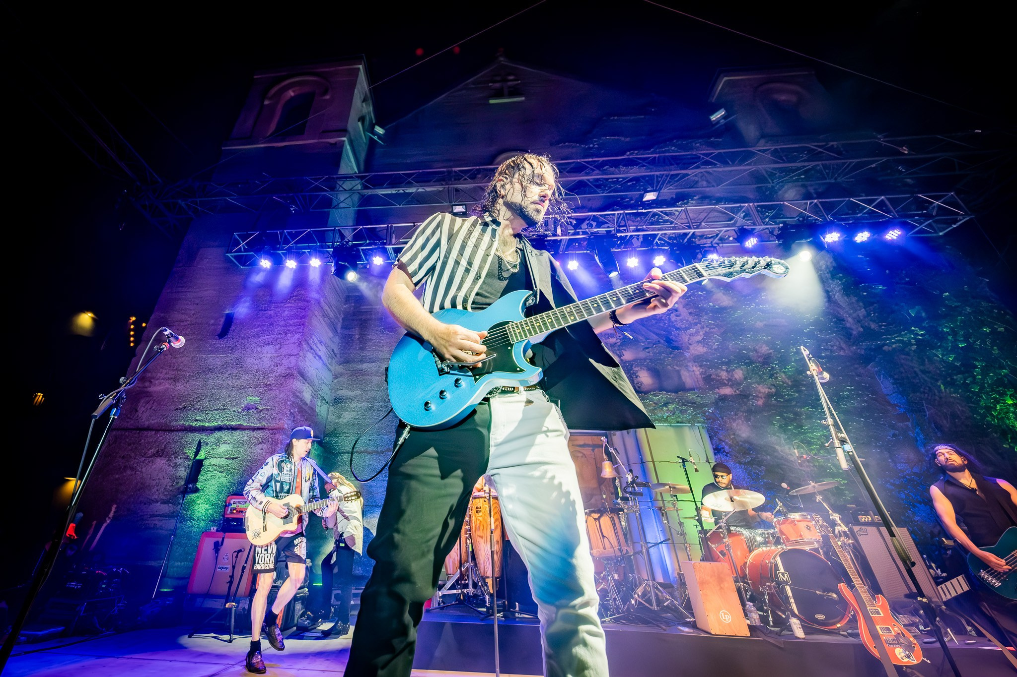 GOGOL BORDELLO / SARATOGA / CA. Reportage concert portrait photography in the San Francisco Bay Area