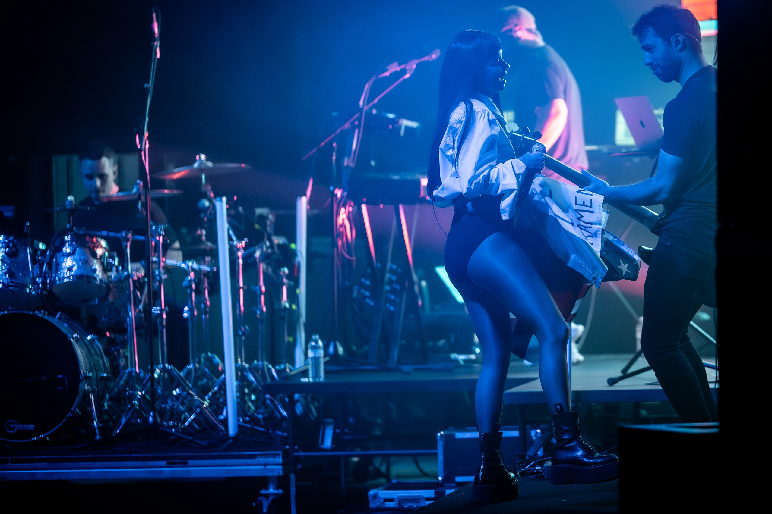 INNA / 2024. Reportage concert portrait photography in the San Francisco Bay Area