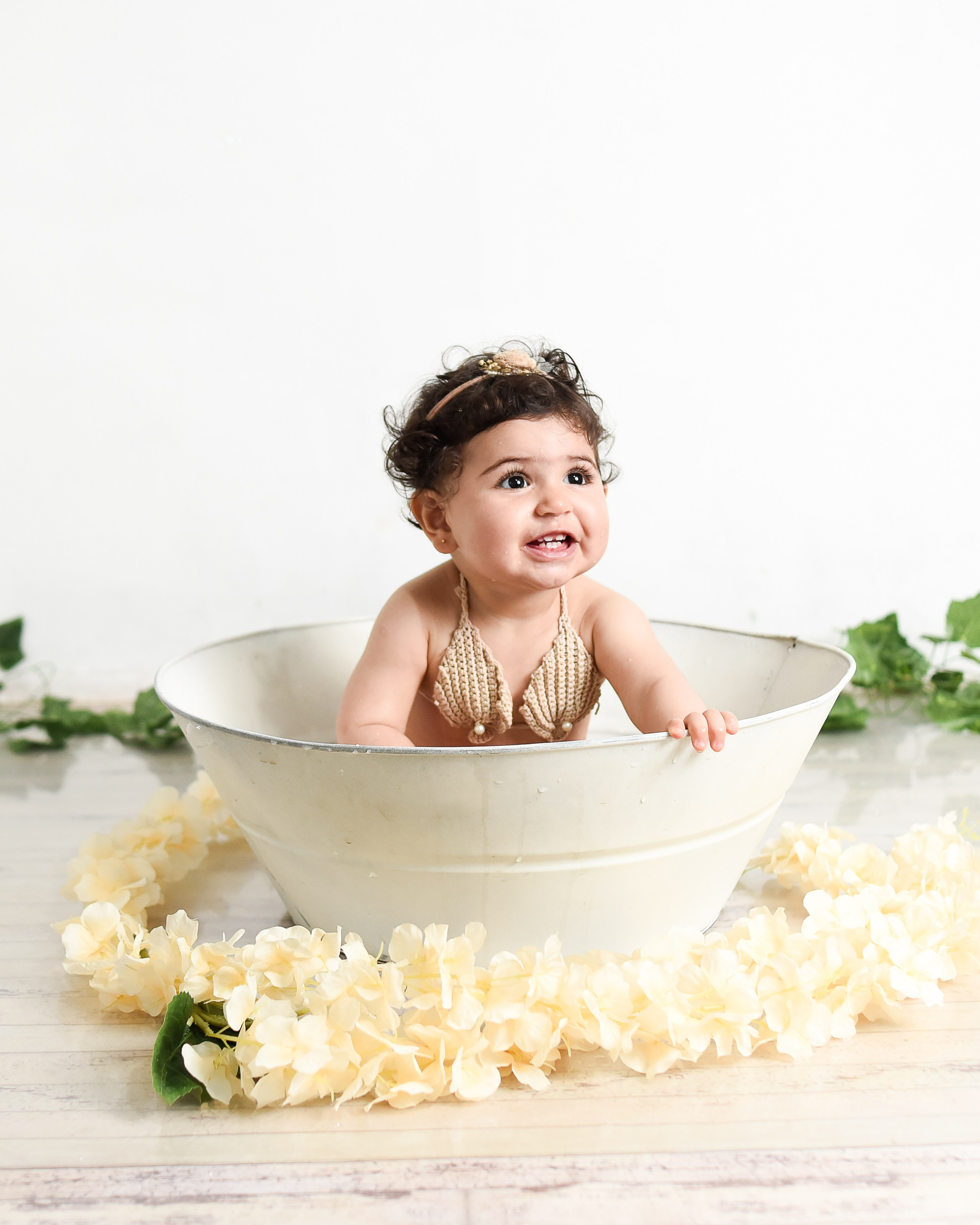 Sesión 1er año de Aliss. Temática: Bosque encantado. Fotografo de casamiento en misiones y fotógrafo de familia  Posadas
