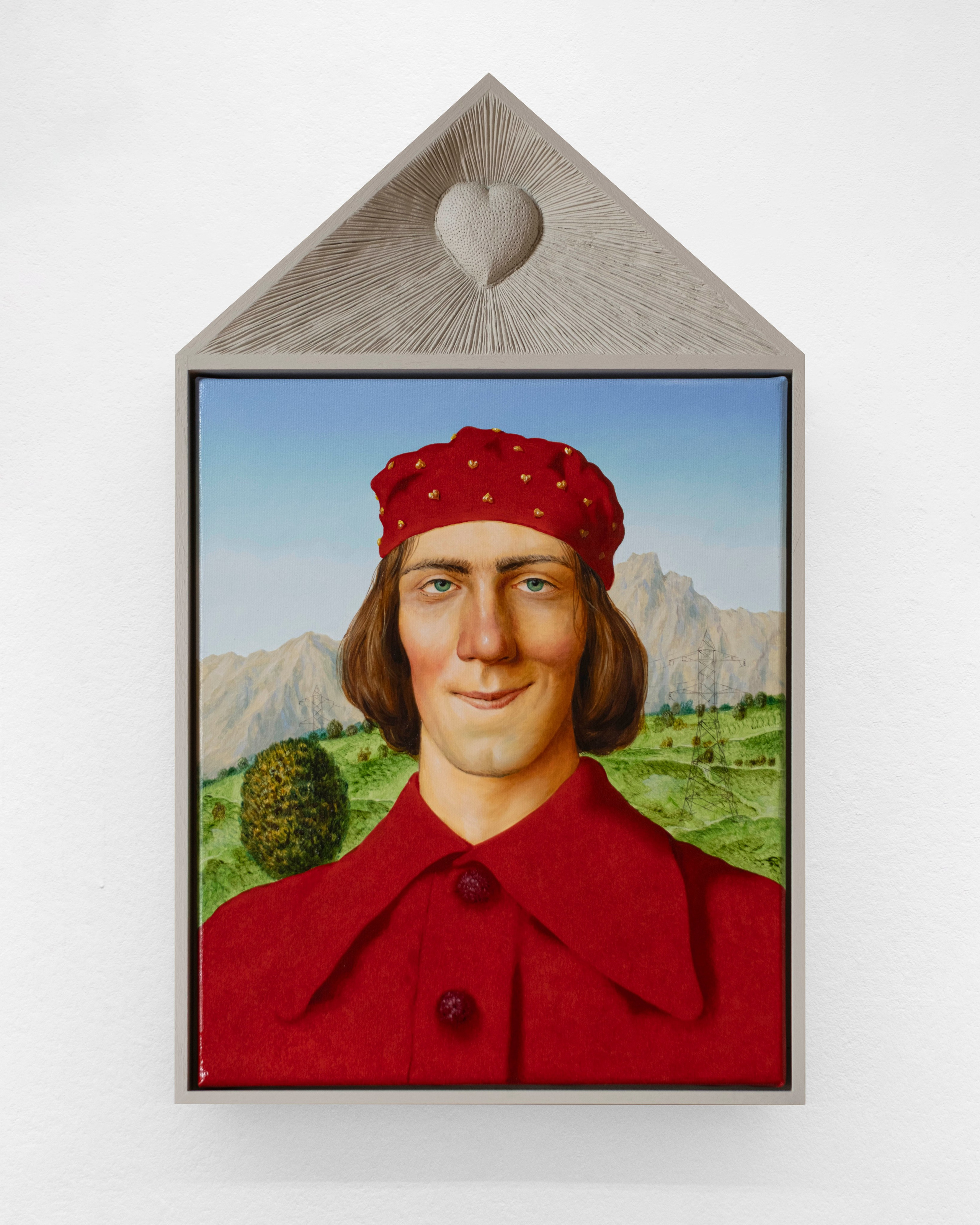 Flaming heart. Paul Rog