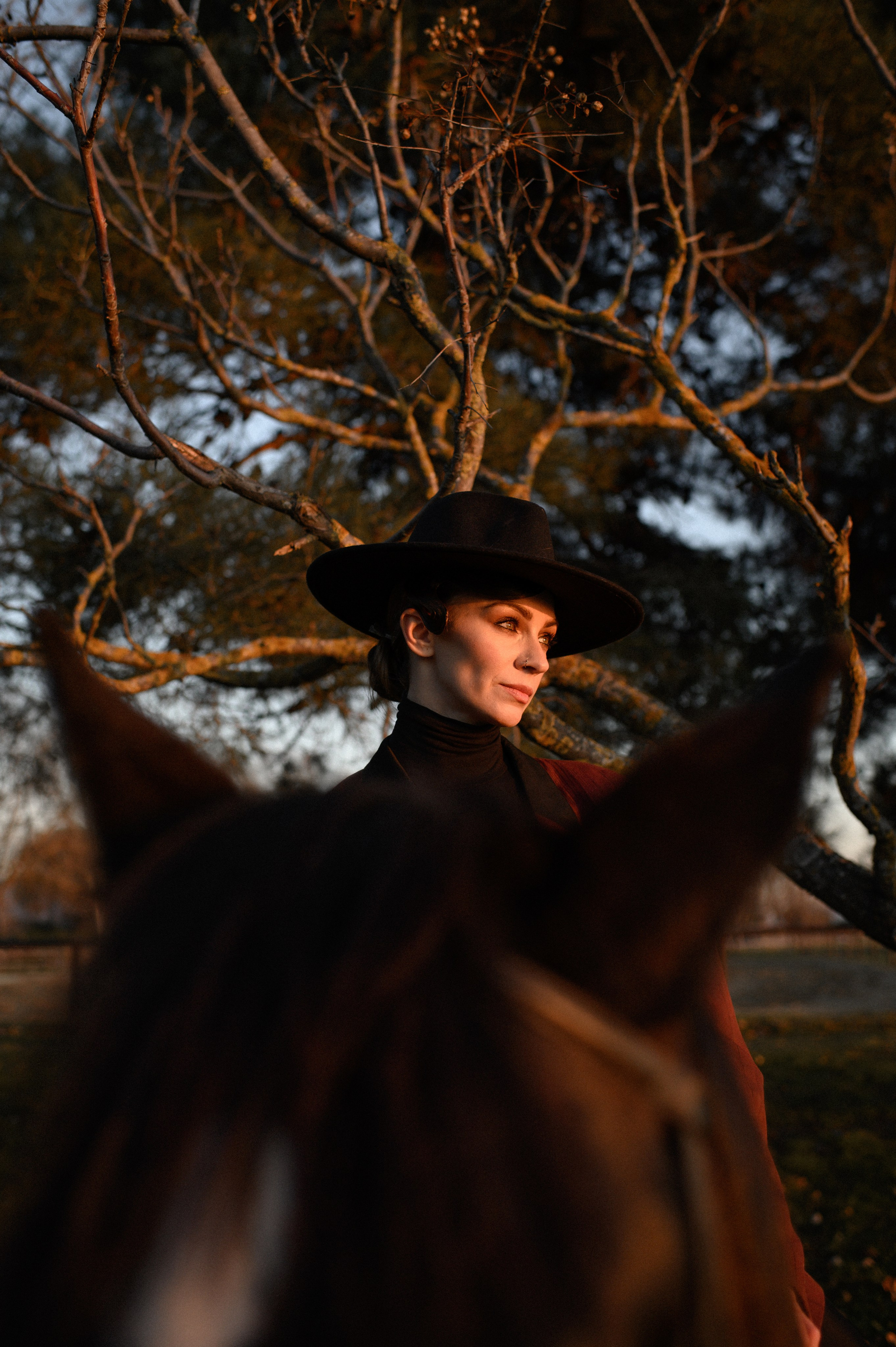 Sofia evening horse ride. Family, children, portrait, and event photography in Thessaloniki