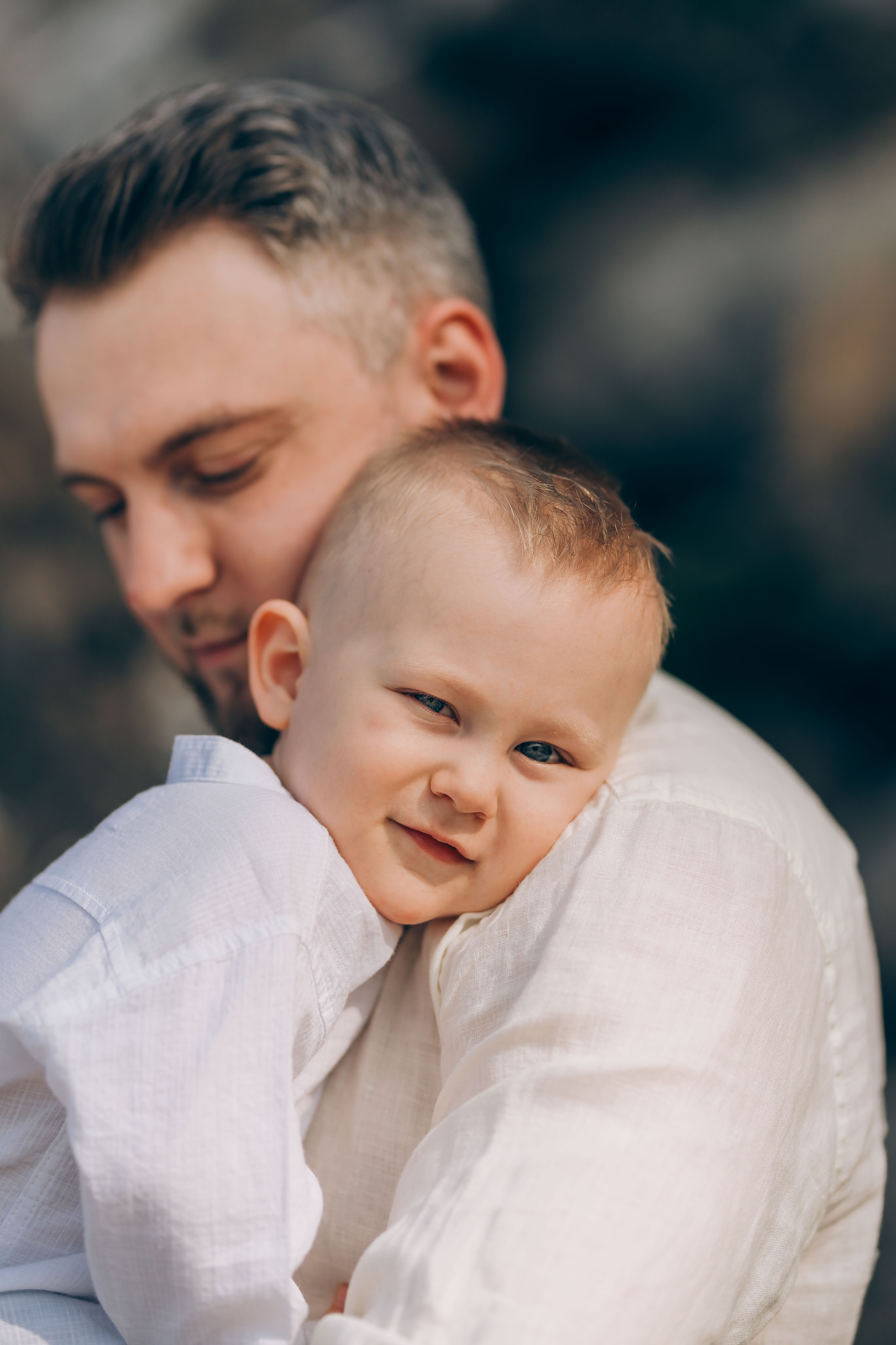 On the shore. Фотограф у Пальма де Майорка