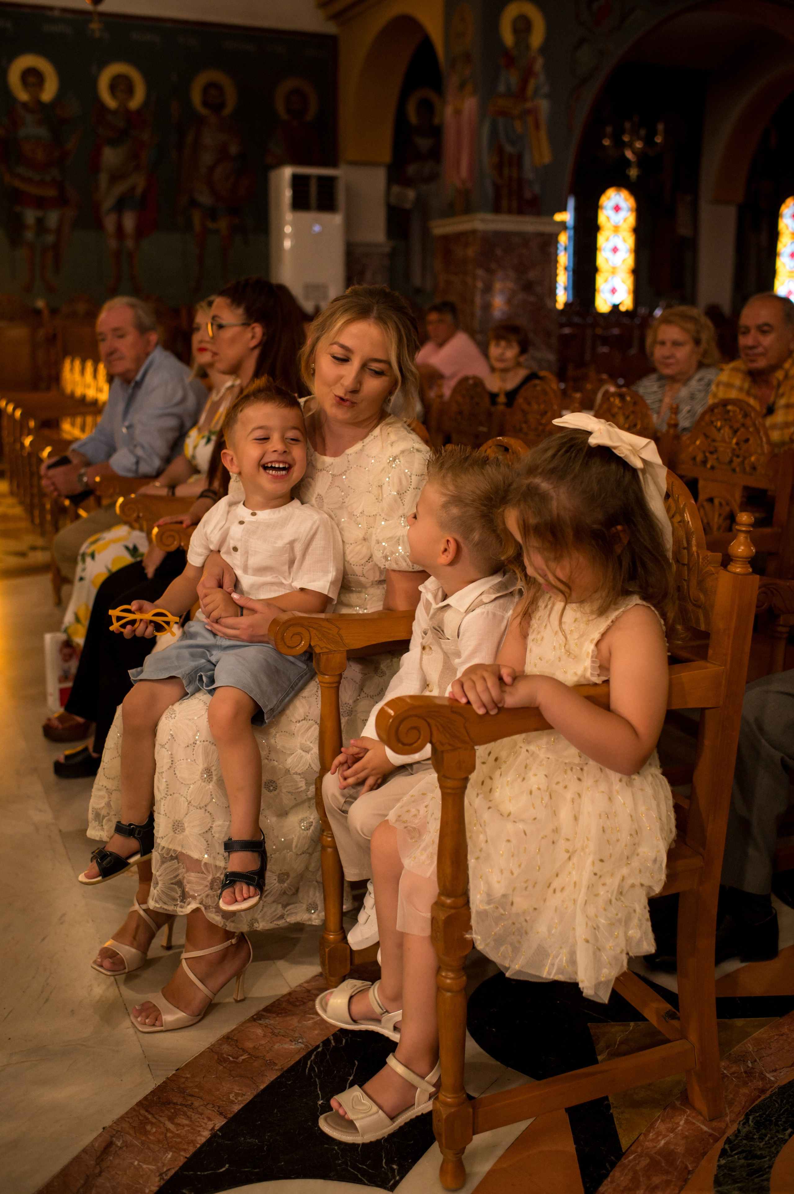 Baptism Melina. Семейная, детская, портретная и предметная фотосъемка в Салониках