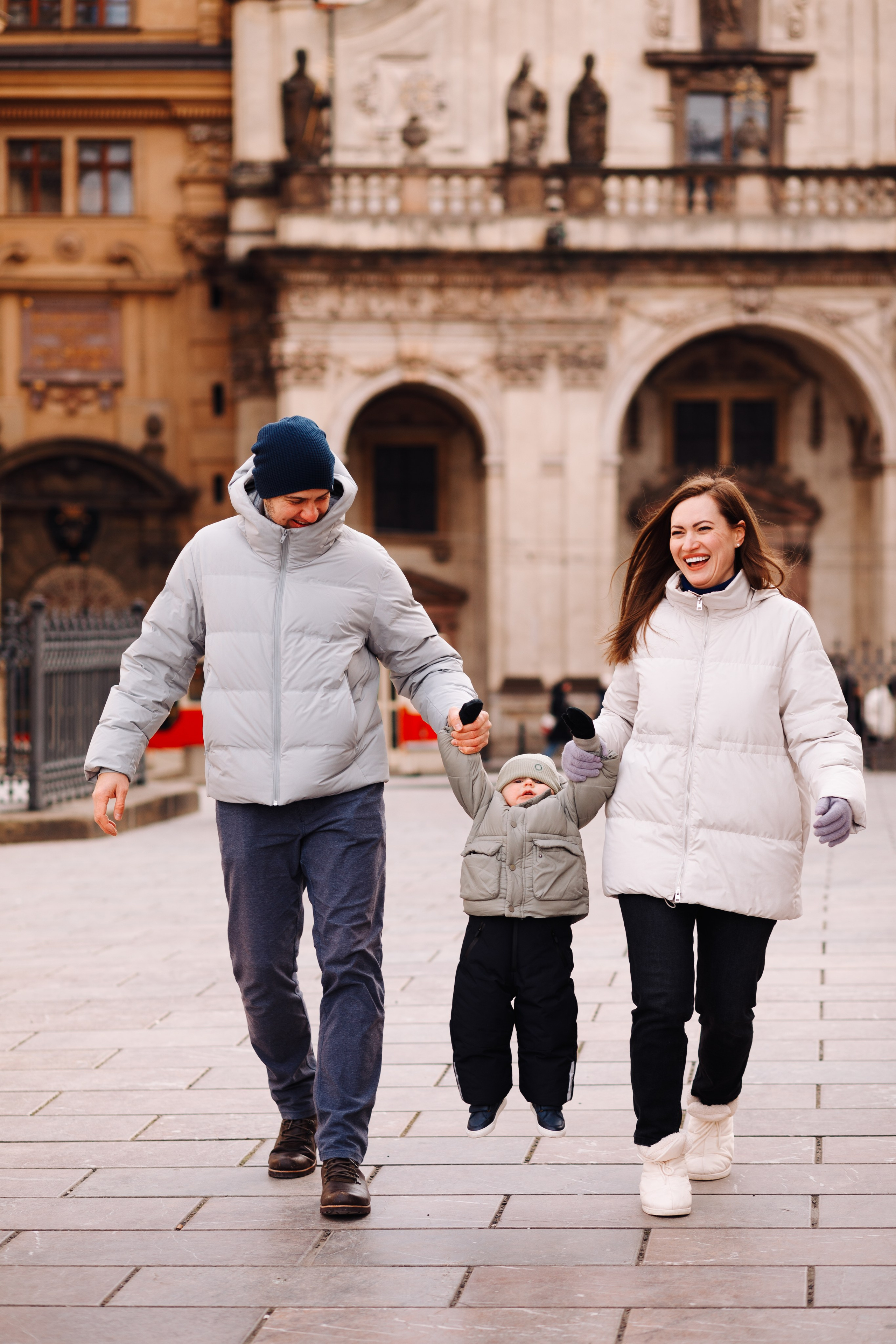 Anna, Roman & Max. Photographer in Prague for tourists