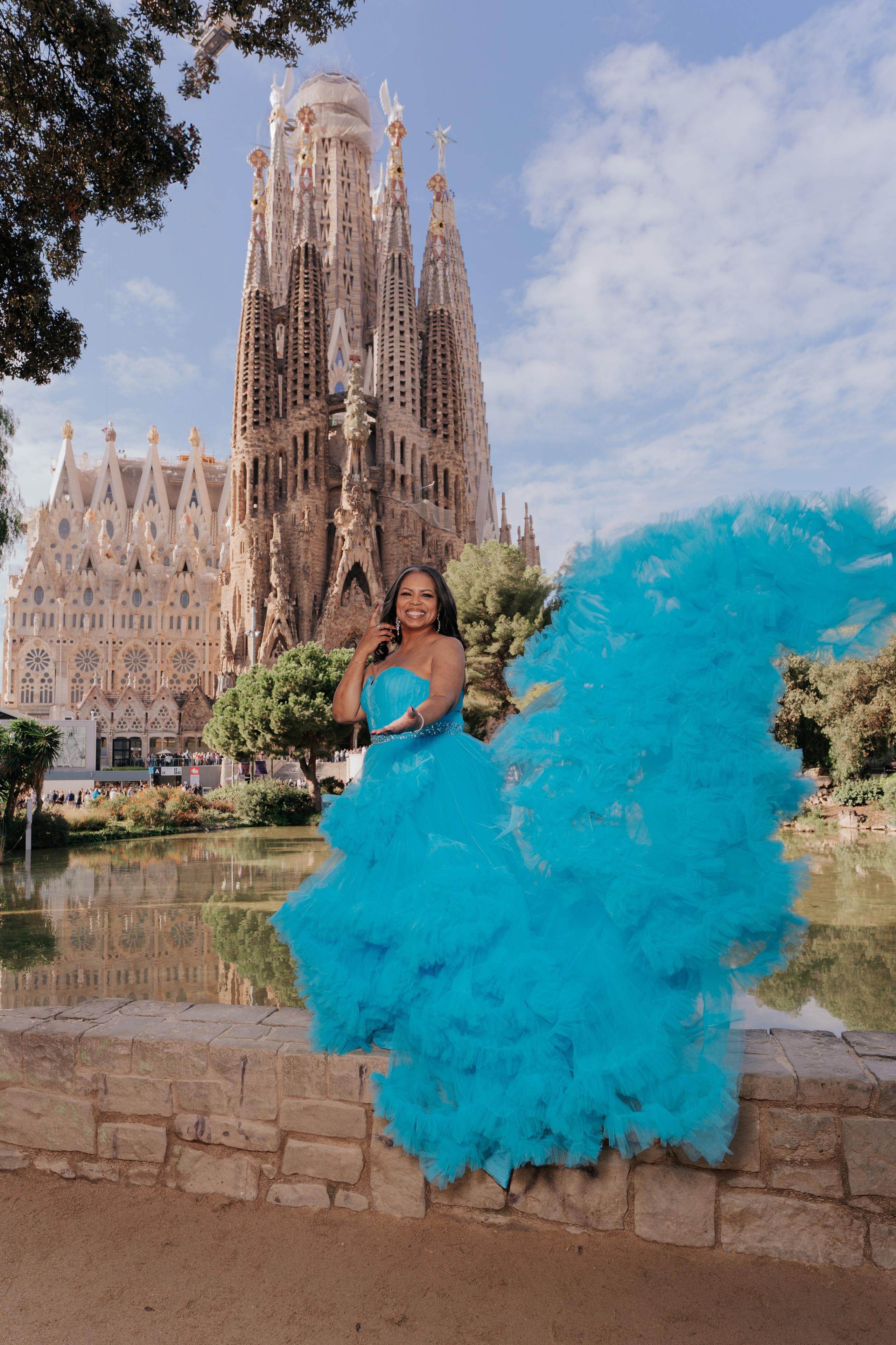 Barcelona Wow Dress Photoshoot Ideas — Photographer in Barcelona Spain