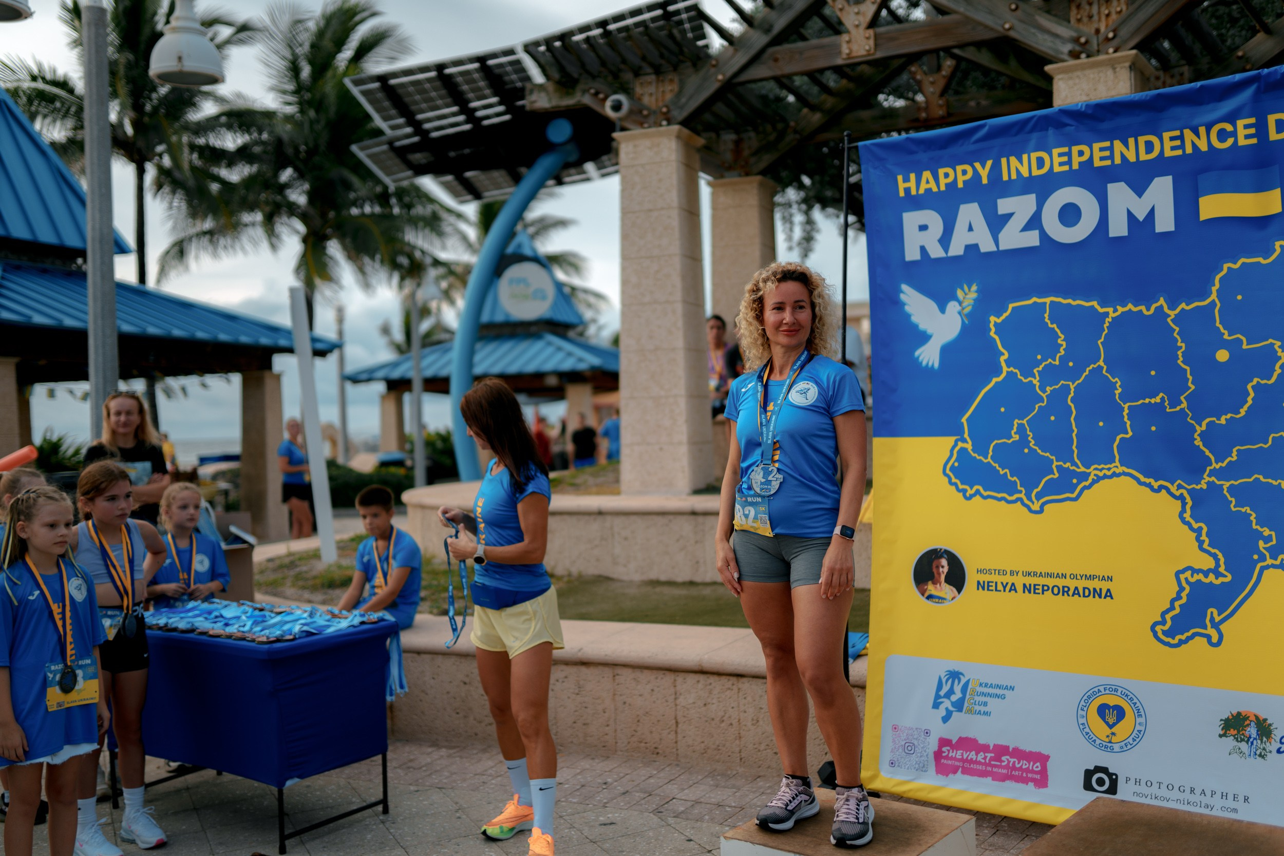 RAZOM RUN. ФОТОГРАФ ФЛОРИДА МАЙАМИ
