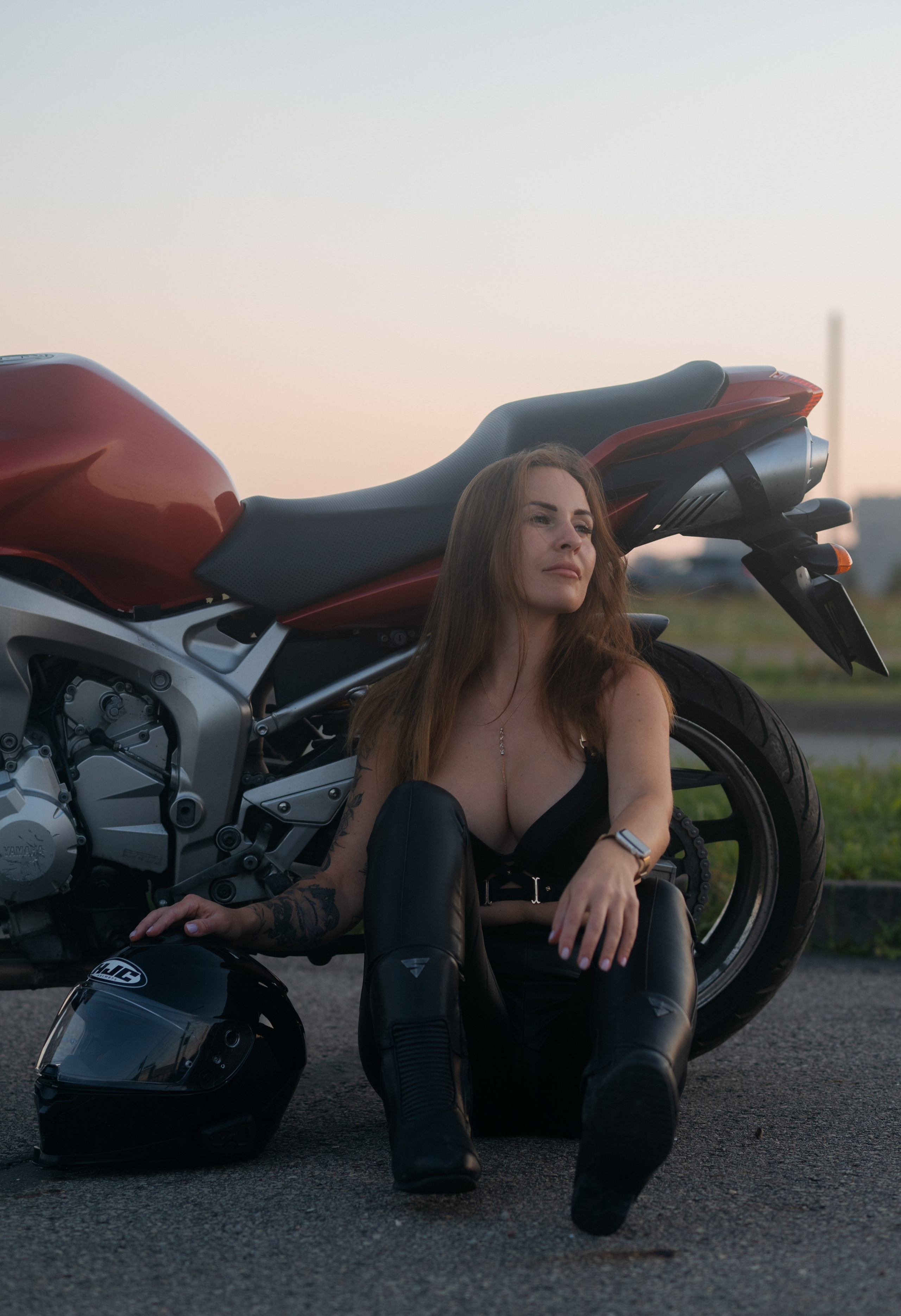 Фотосессия в калининграде девушка на мотоцикле. Фотограф в Калининграде Анна Пошкус