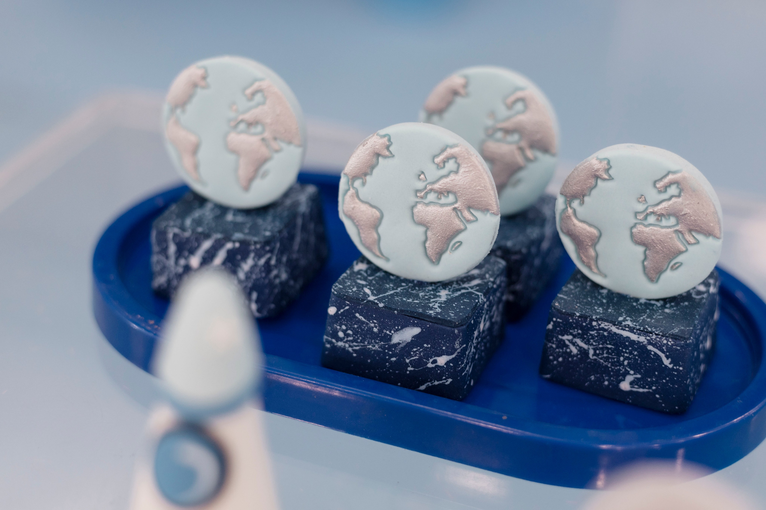 Detalhes da decoração astronauta na festa de 2 anos do Joaquim