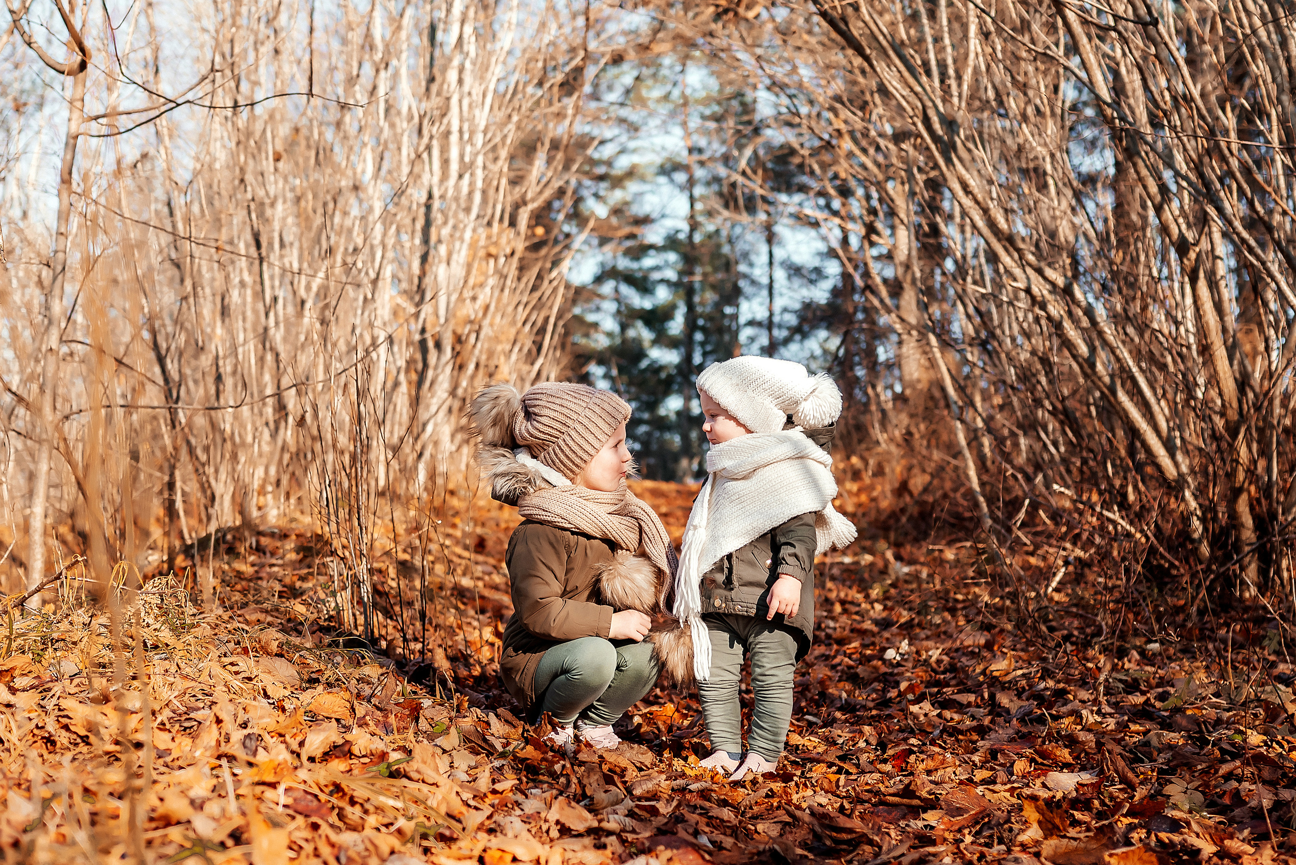 Арианна и Мила. Осень 2021. Ваш фотограф в Латгалии — Александра Юхневича!