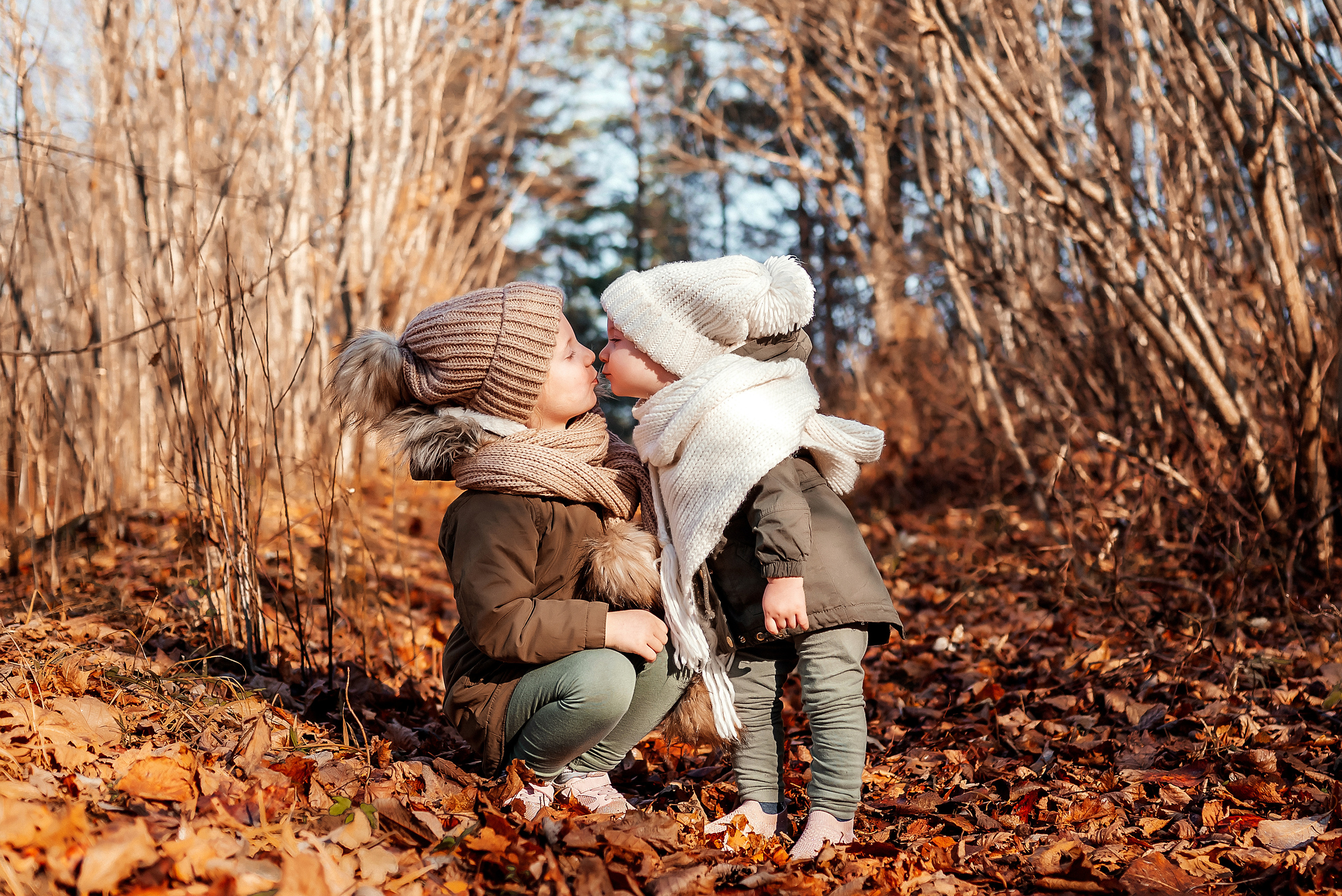 Арианна и Мила. Осень 2021. Ваш фотограф в Латгалии — Александра Юхневича!