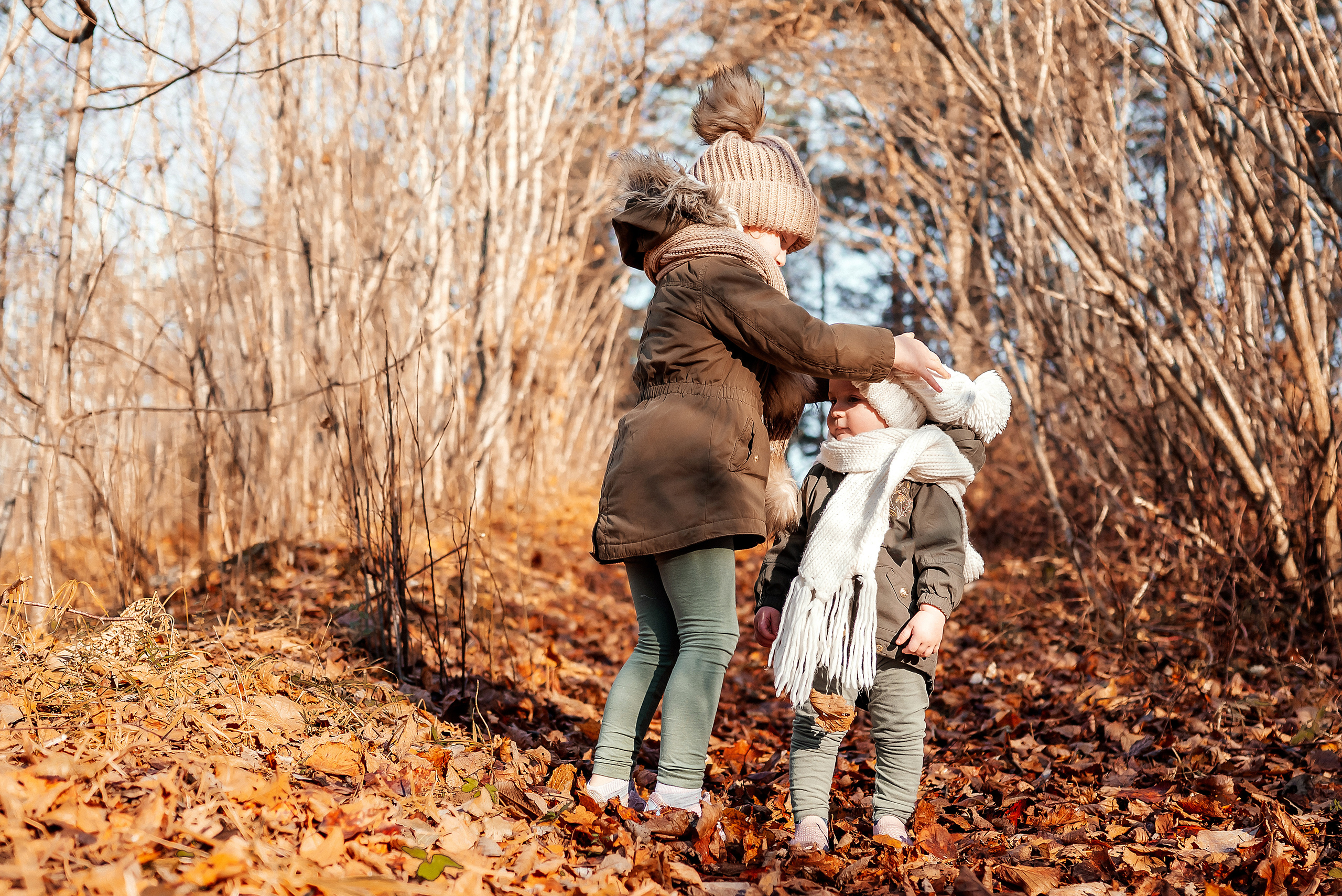 Арианна и Мила. Осень 2021. Ваш фотограф в Латгалии — Александра Юхневича!