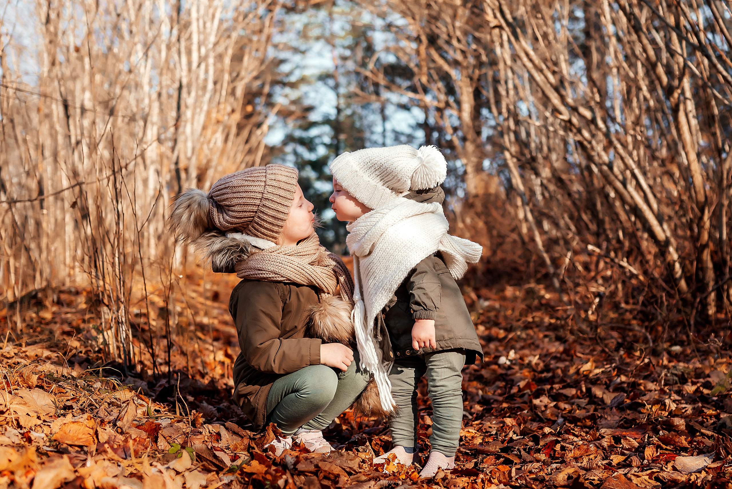 Арианна и Мила. Осень 2021. Ваш фотограф в Латгалии — Александра Юхневича!
