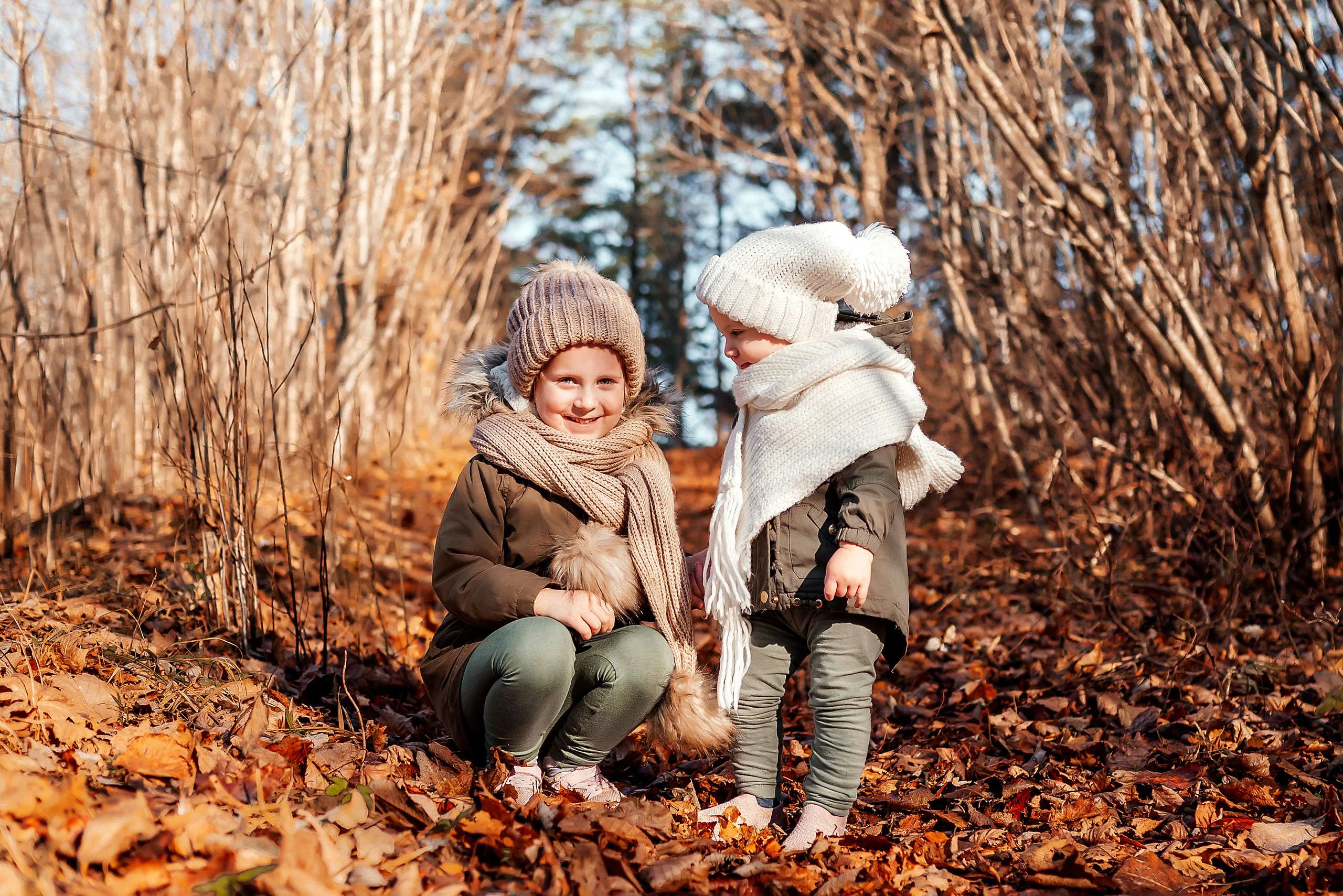 Арианна и Мила. Осень 2021. Ваш фотограф в Латгалии — Александра Юхневича!