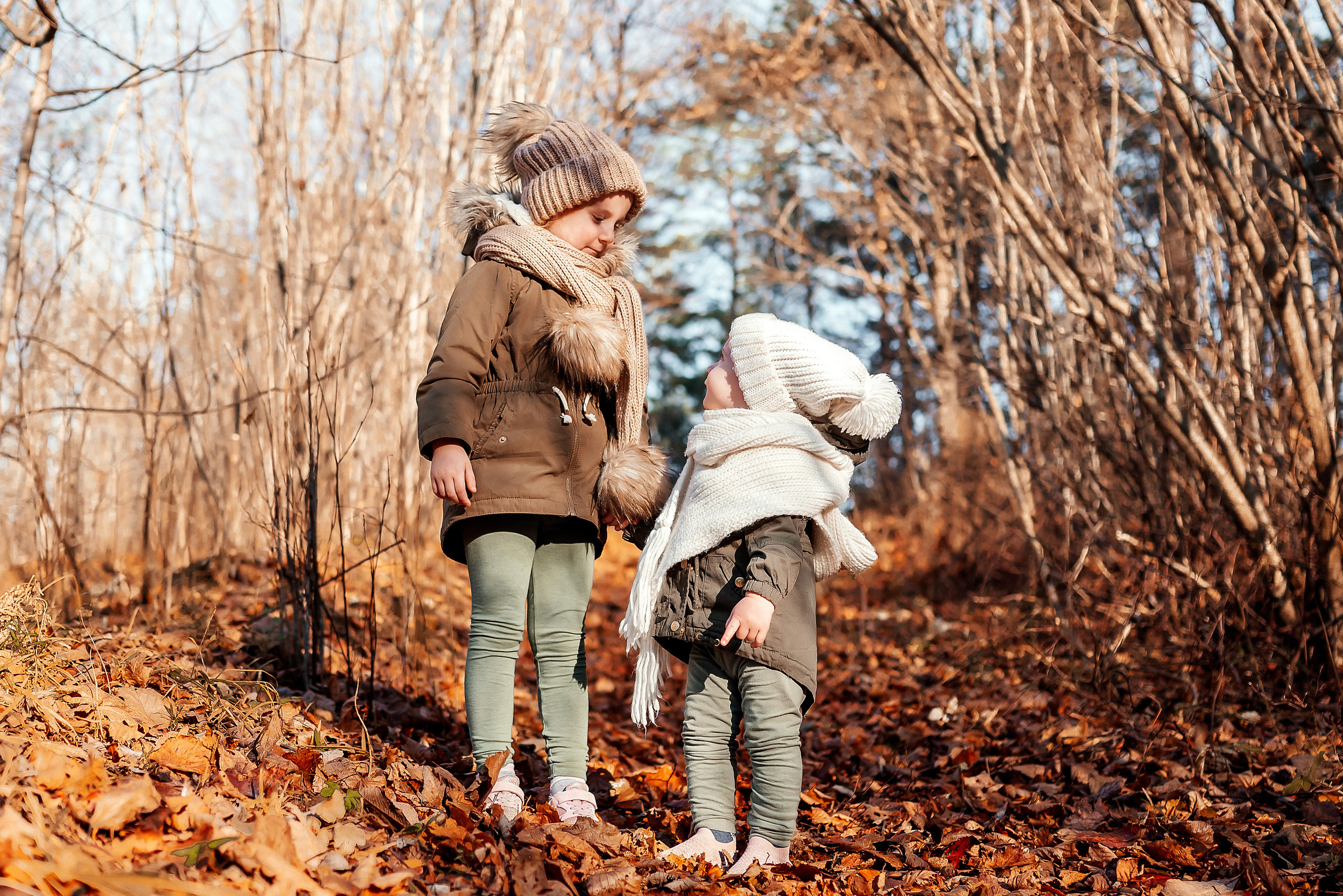 Арианна и Мила. Осень 2021. Ваш фотограф в Латгалии — Александра Юхневича!