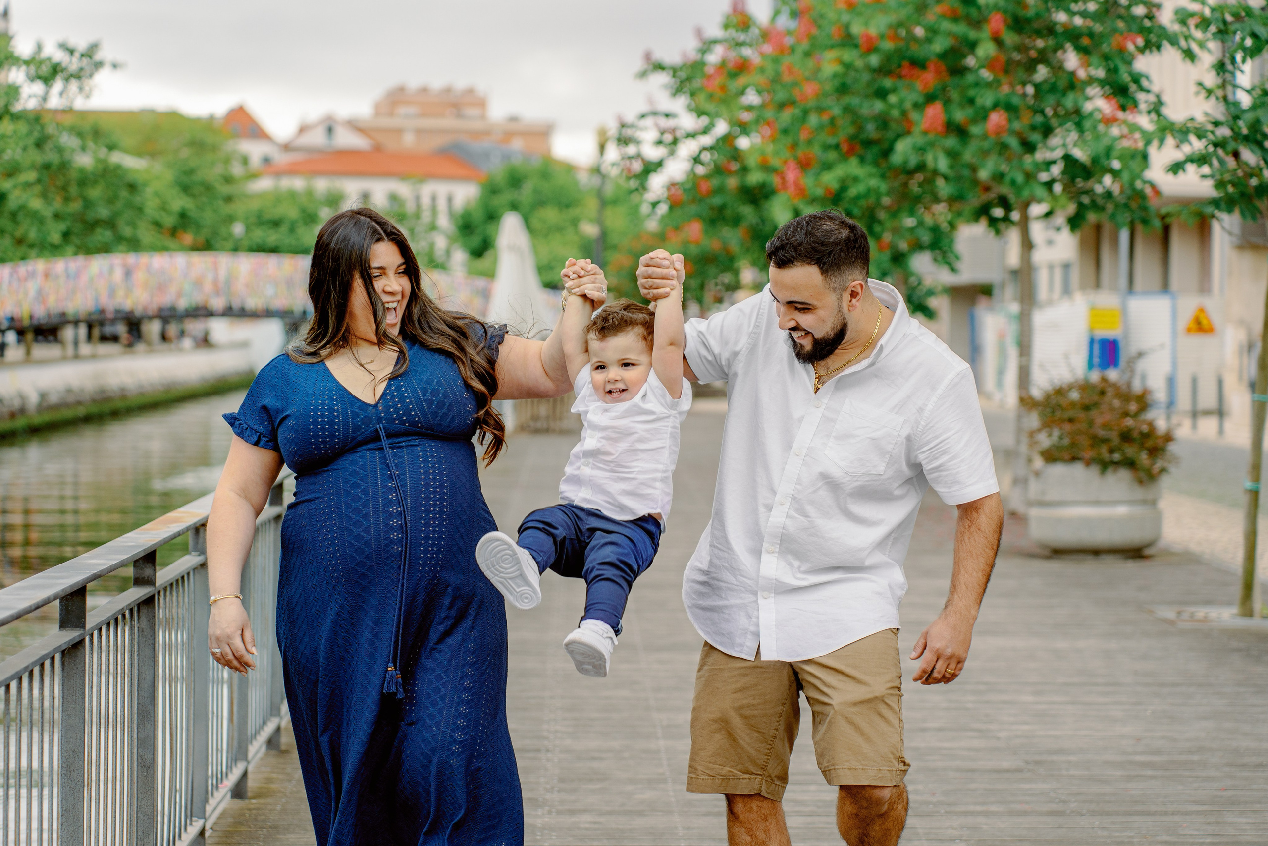 Family photo shoot in Aveiro. Photographer in Portugal Polina Gotovaya