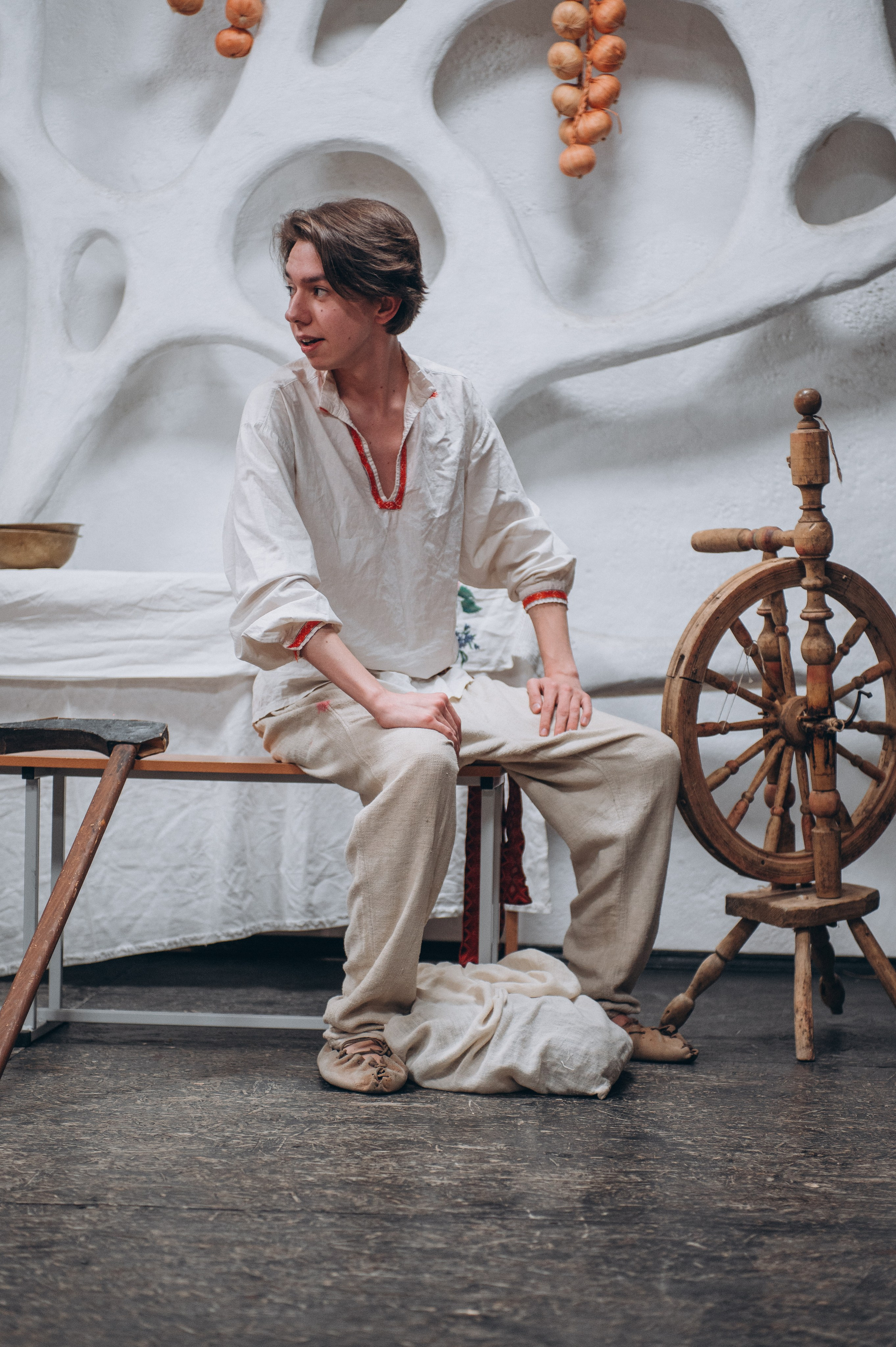 Вистава студентів Кайдашева сім’я. Фотограф Київ