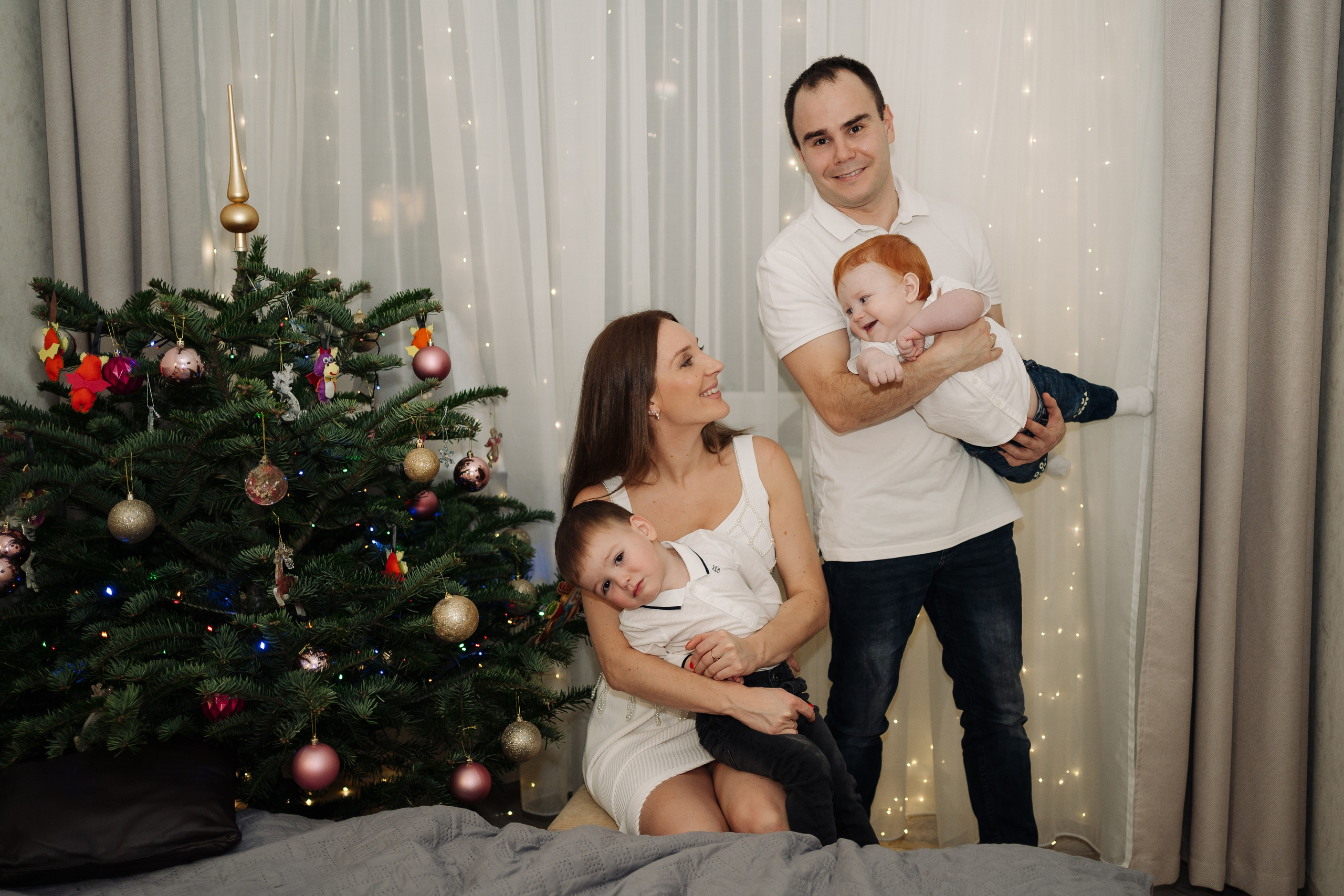CHRISTMAS FAMILY. Montenegro photographer and videographer