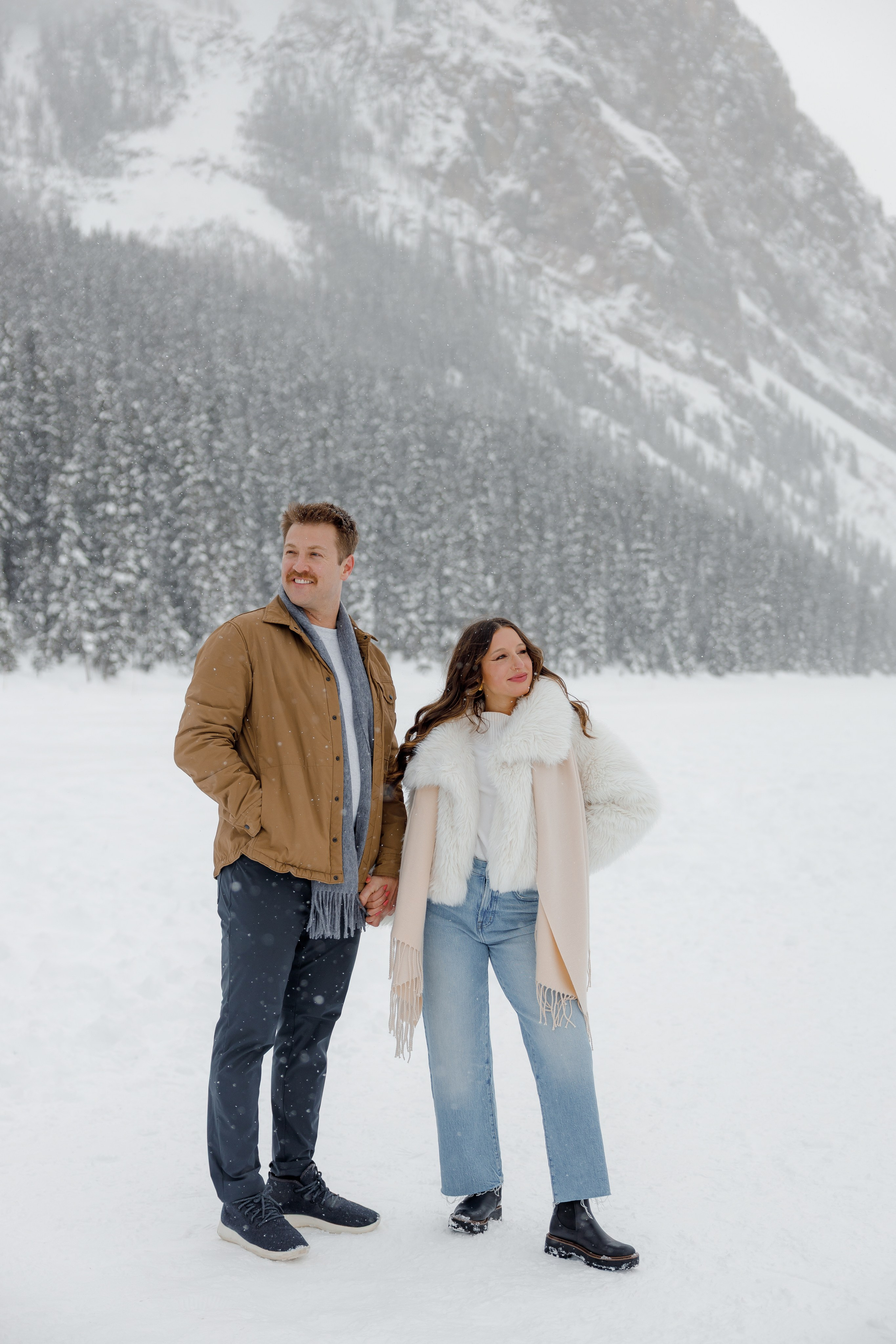 Lake Louise engagement session. Home