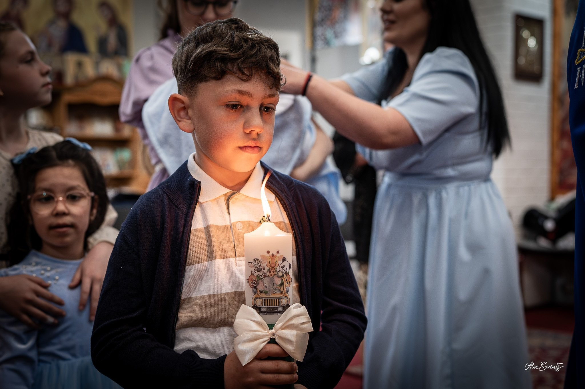 Fotograf Botez Vejle | Biserica Românească | AlexEvents