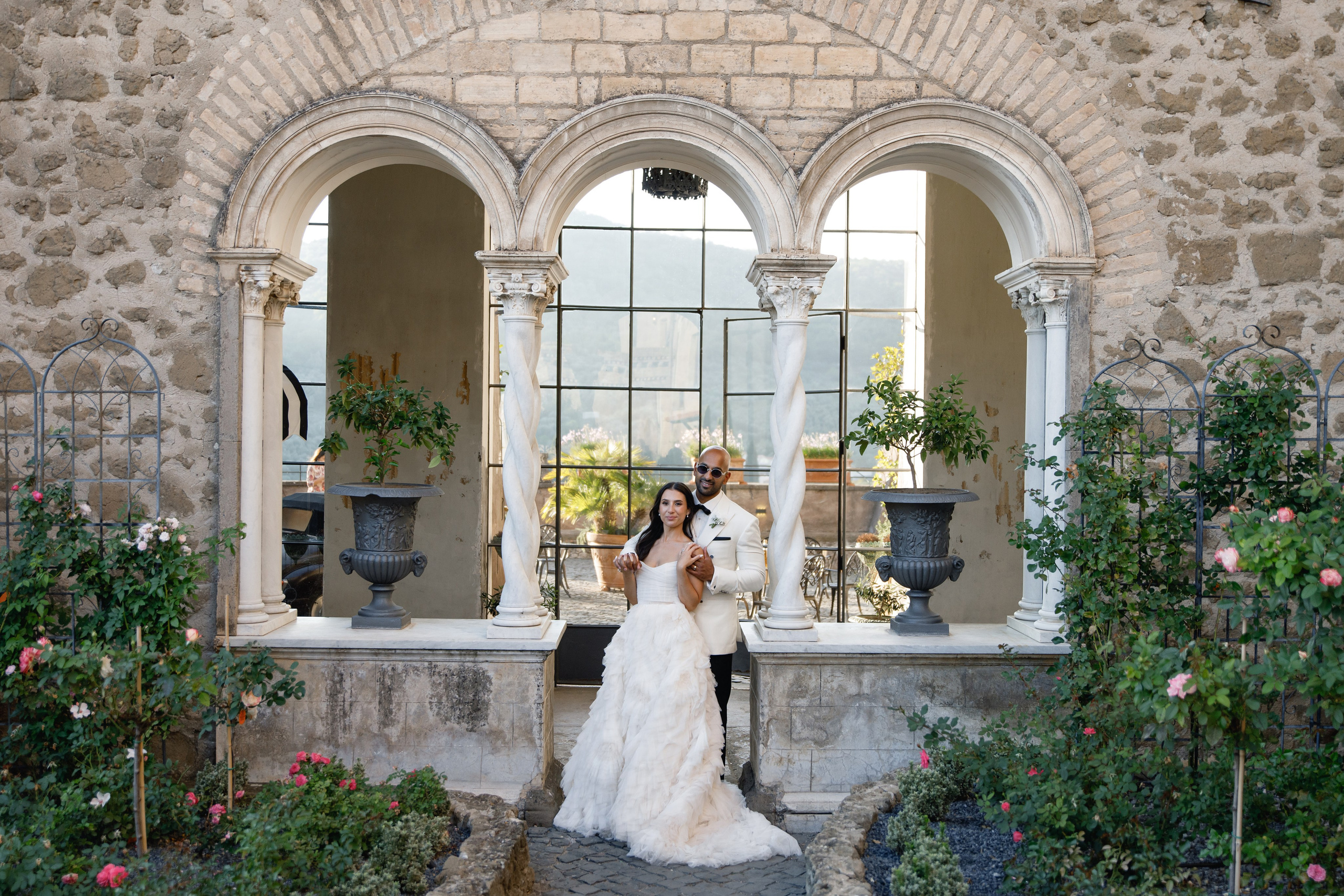 Wedding Castello Brancaccio. Wedding Photographer Rome Tuscany Como Sicily Puglia Amalfy Italy- Oksana Savenchuk